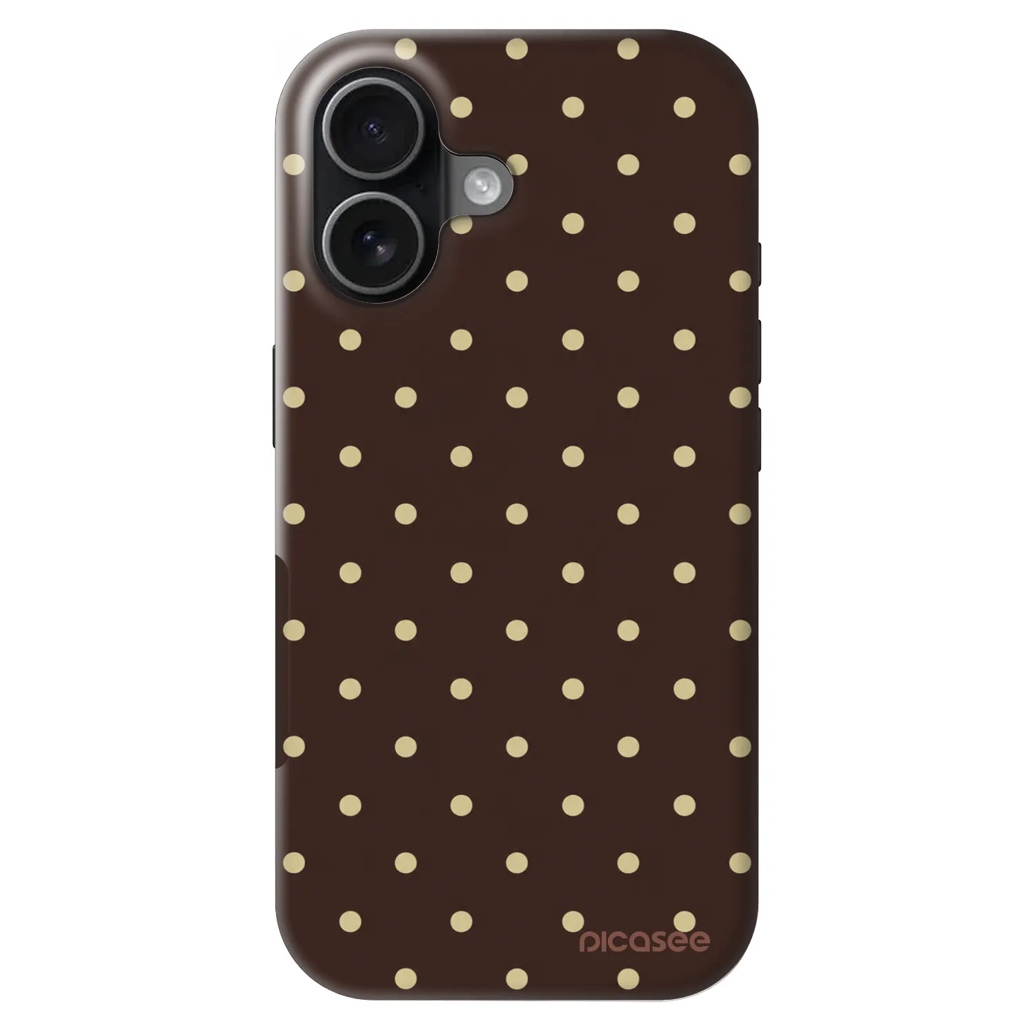 Picasee Fashion Case MagSafe na Apple iPhone 17 - Vanilla Dots & Chocolate