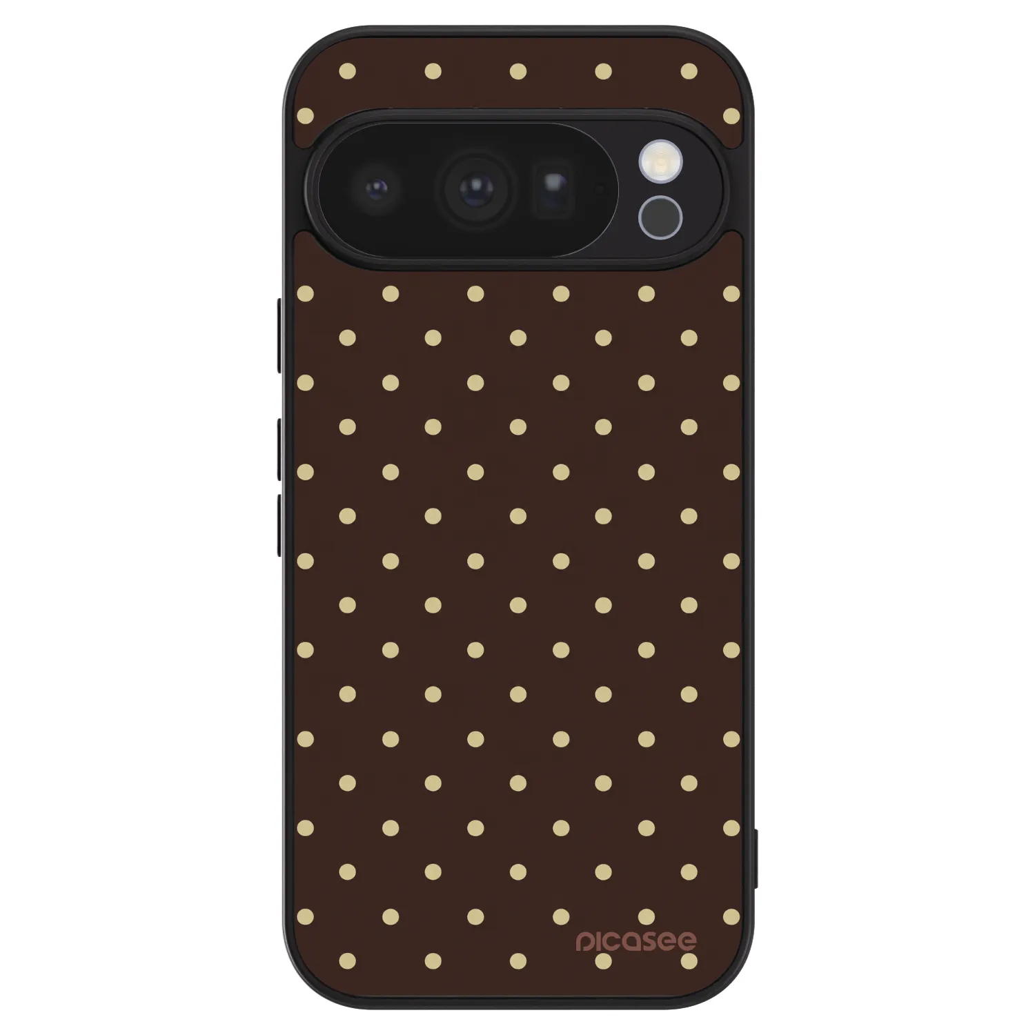 Picasee ULTIMATE CASE na Google Pixel 10 Pro - Vanilla Dots & Chocolate