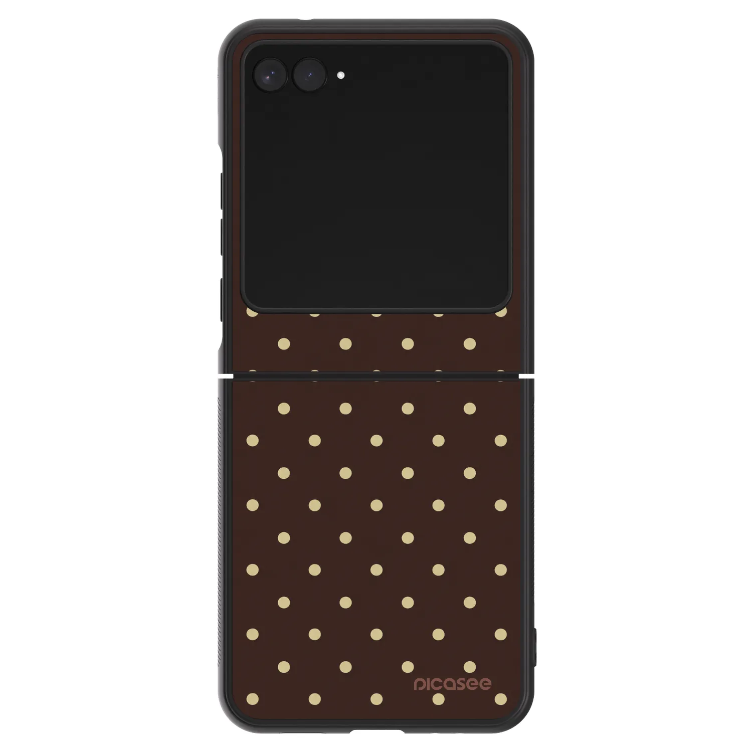 Picasee ULTIMATE CASE na Motorola Razr 60 - Vanilla Dots & Chocolate