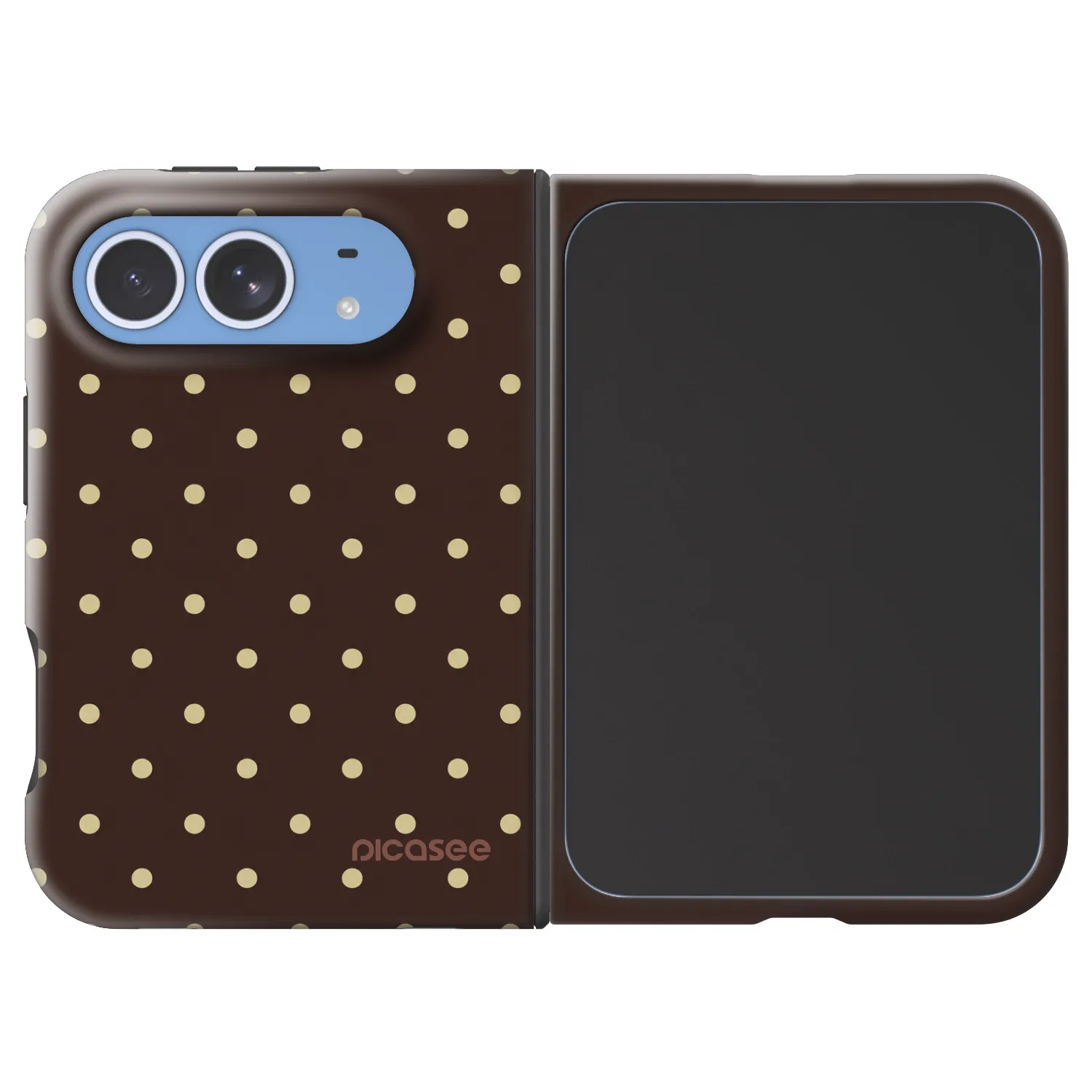 Picasee Fashion Case MagSafe na Apple iPhone Duo - Vanilla Dots & Chocolate
