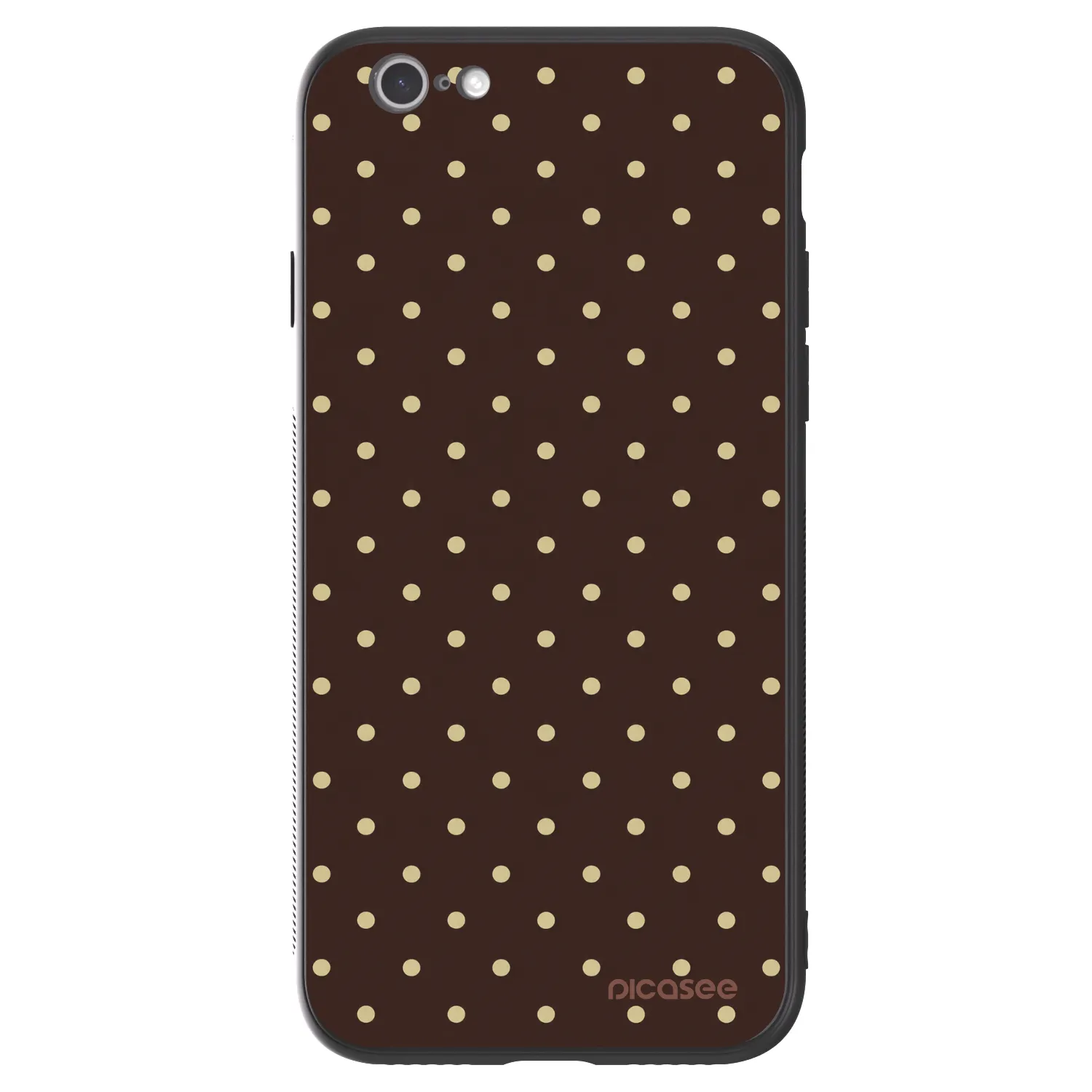 Picasee ULTIMATE CASE na Apple iPhone 6/6S - Vanilla Dots & Chocolate