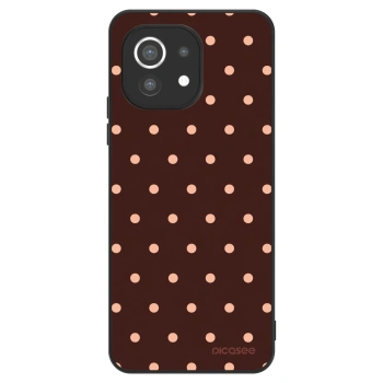 Etui na Xiaomi Mi 11 - Peach Dots & Chocolate
