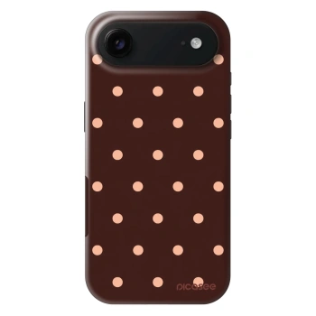 Etui na Apple iPhone Air - Peach Dots & Chocolate