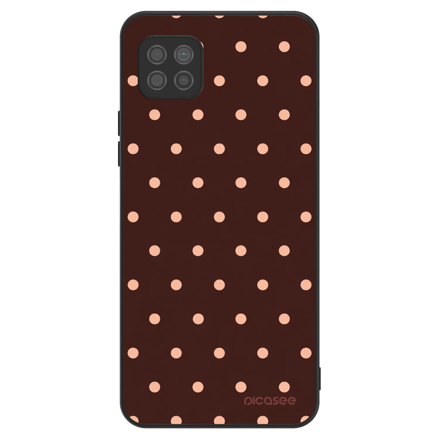 Picasee ULTIMATE CASE na Huawei P40 Lite - Peach Dots & Chocolate