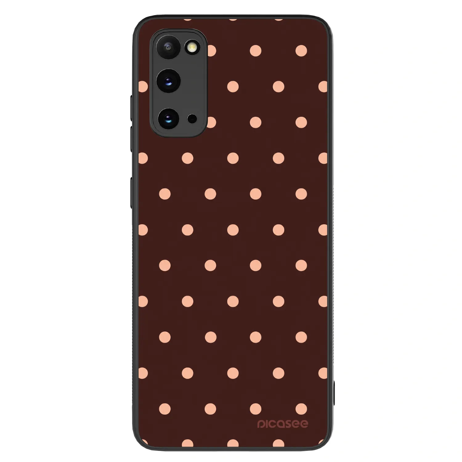 Picasee ULTIMATE CASE na Samsung Galaxy S20 G980F - Peach Dots & Chocolate