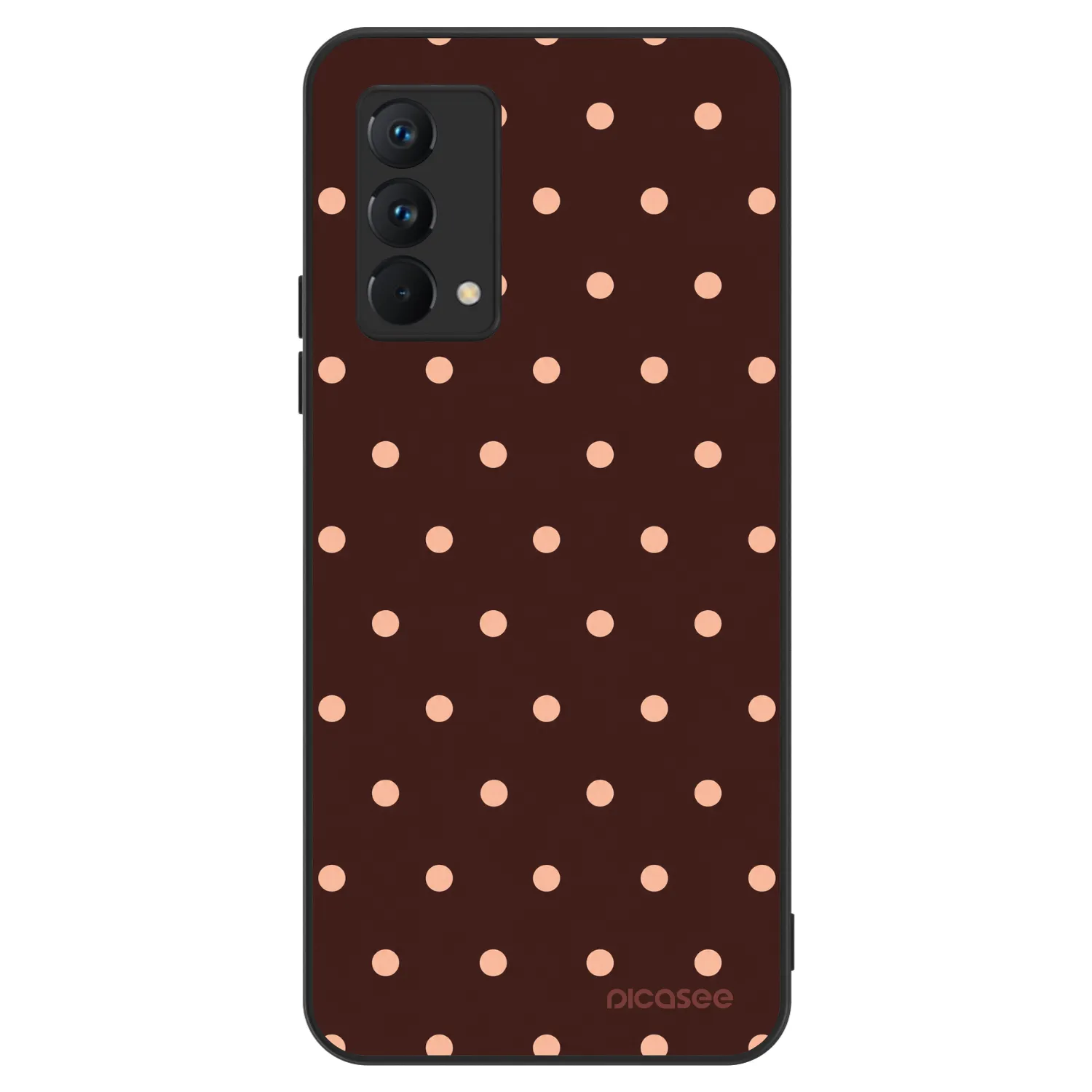 Picasee ULTIMATE CASE na Realme GT Master Edition 5G - Peach Dots & Chocolate