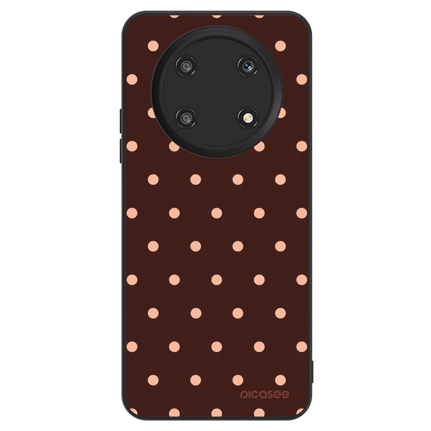 Picasee ULTIMATE CASE na Honor Magic4 Lite 5G - Peach Dots & Chocolate