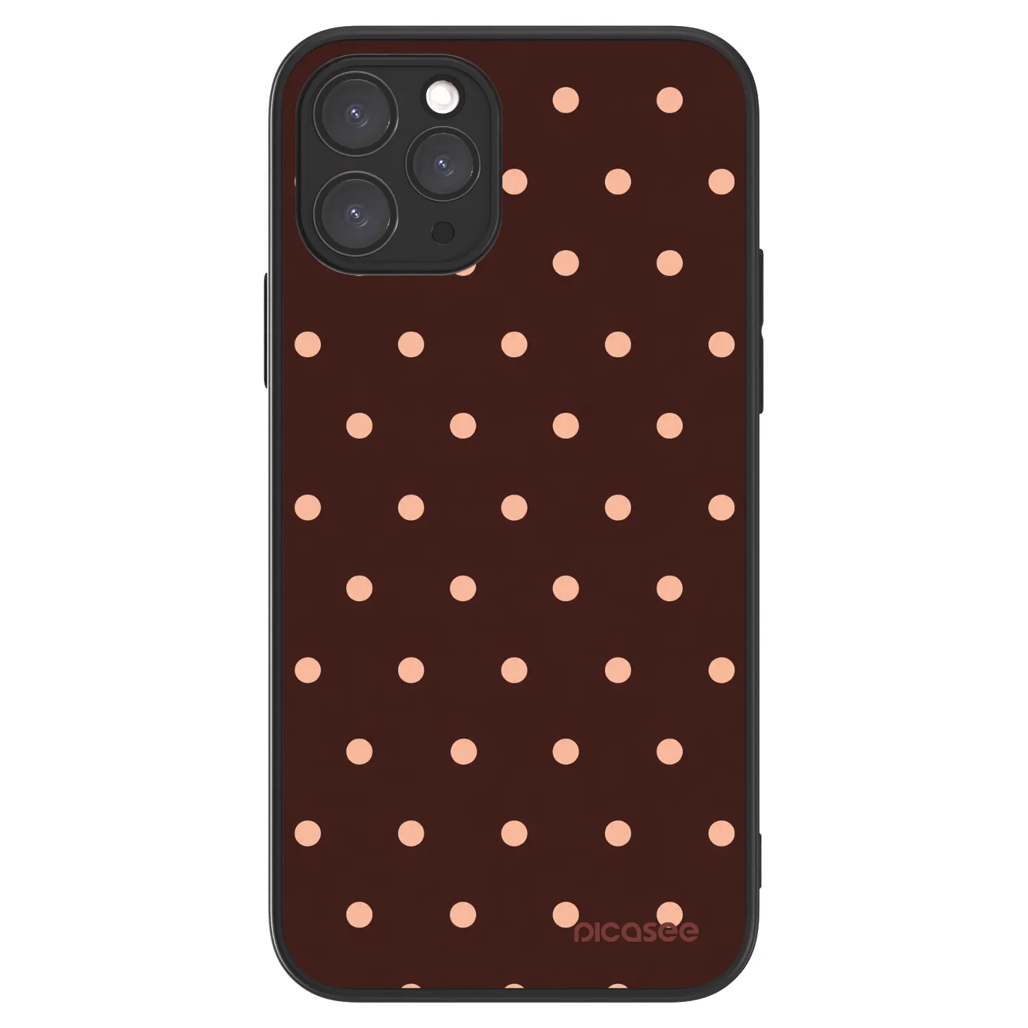 Picasee ULTIMATE CASE MagSafe pro Apple iPhone 11 Pro - Peach Dots & Chocolate