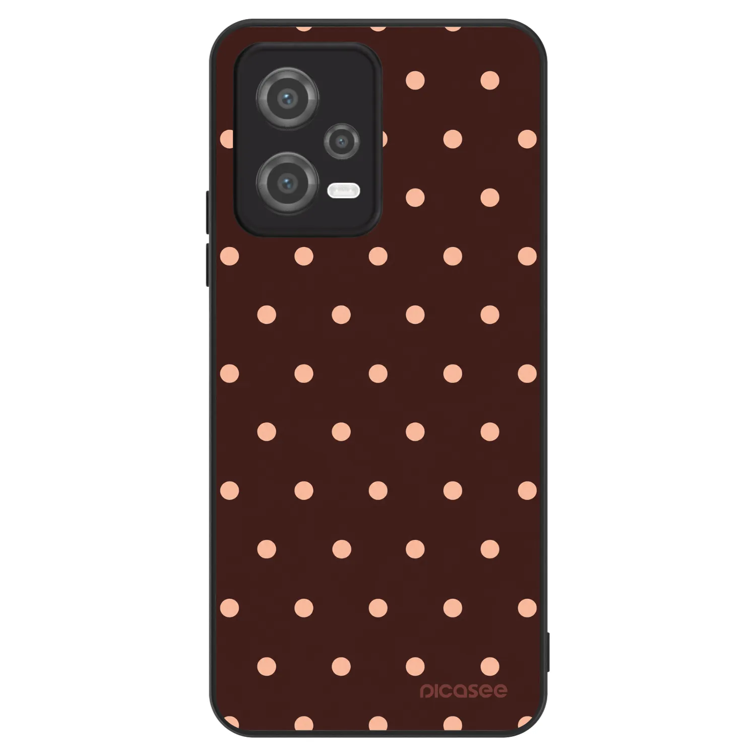 Picasee ULTIMATE CASE na Xiaomi Poco X5 - Peach Dots & Chocolate