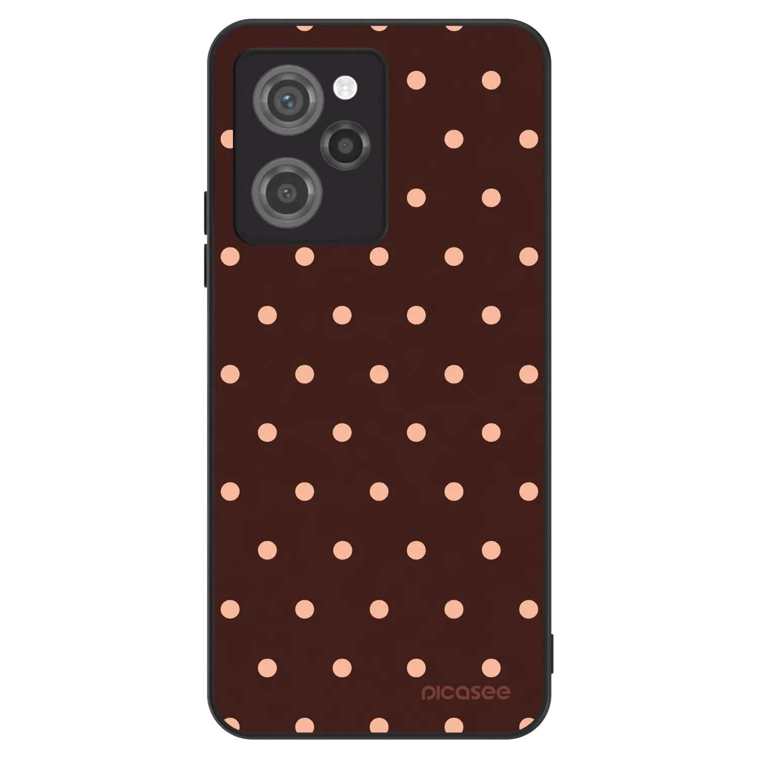 Picasee ULTIMATE CASE na Xiaomi Poco X5 Pro - Peach Dots & Chocolate