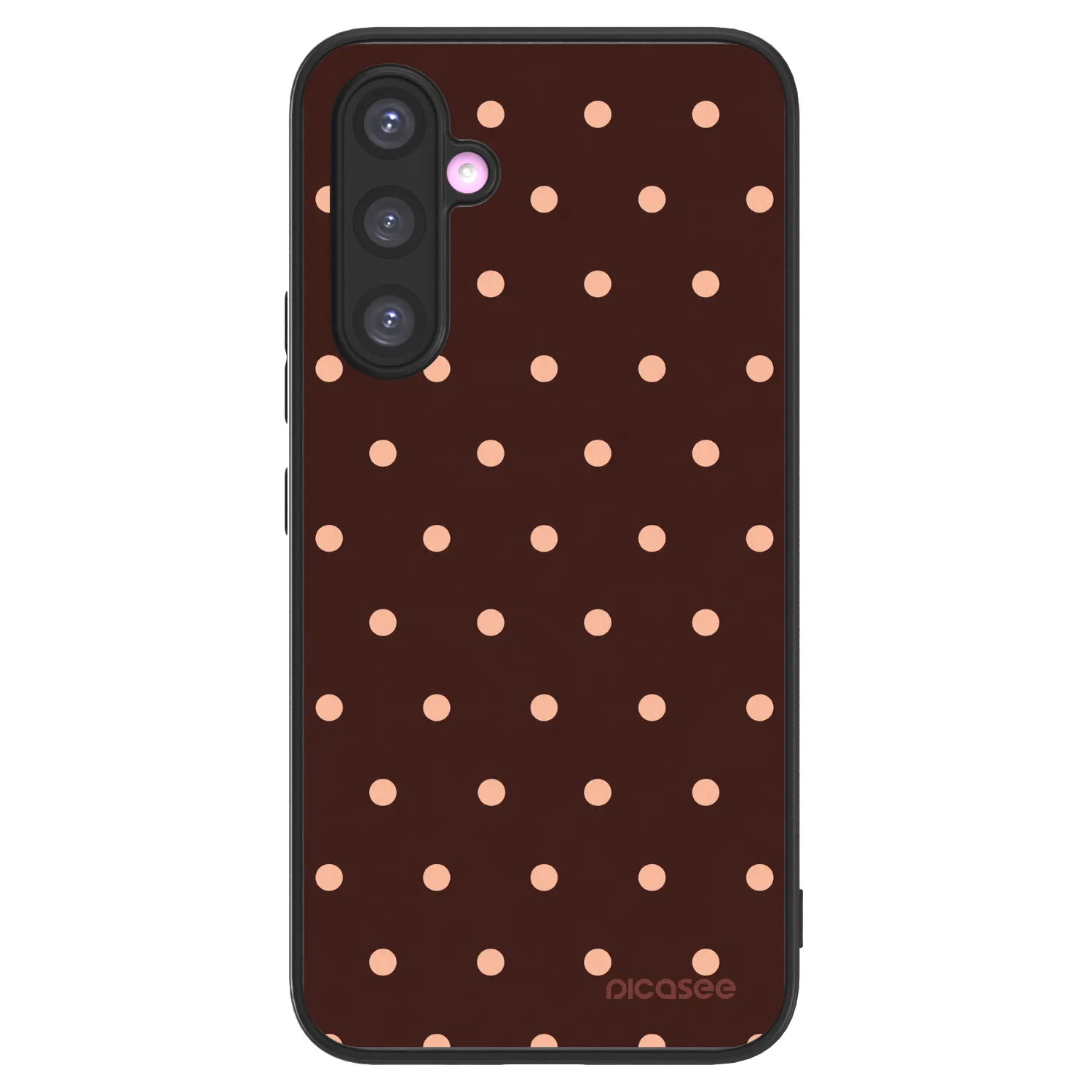 Picasee ULTIMATE CASE na Samsung Galaxy A54 5G A546B - Peach Dots & Chocolate