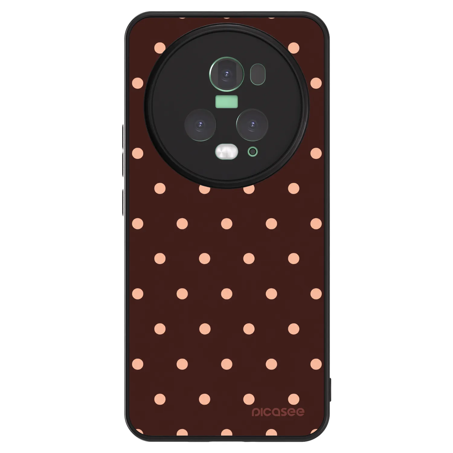 Picasee ULTIMATE CASE na Honor Magic5 Pro - Peach Dots & Chocolate