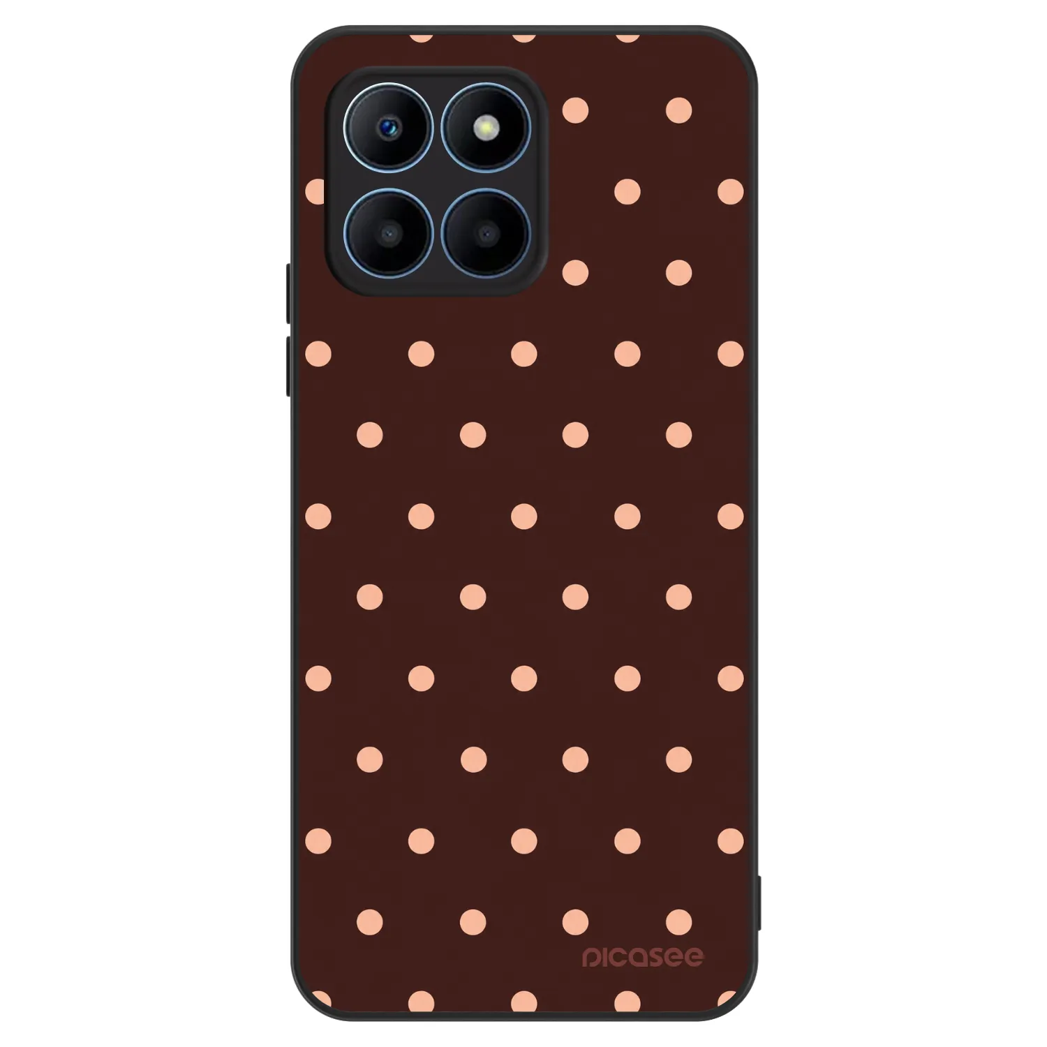 Picasee ULTIMATE CASE na Honor 70 Lite - Peach Dots & Chocolate