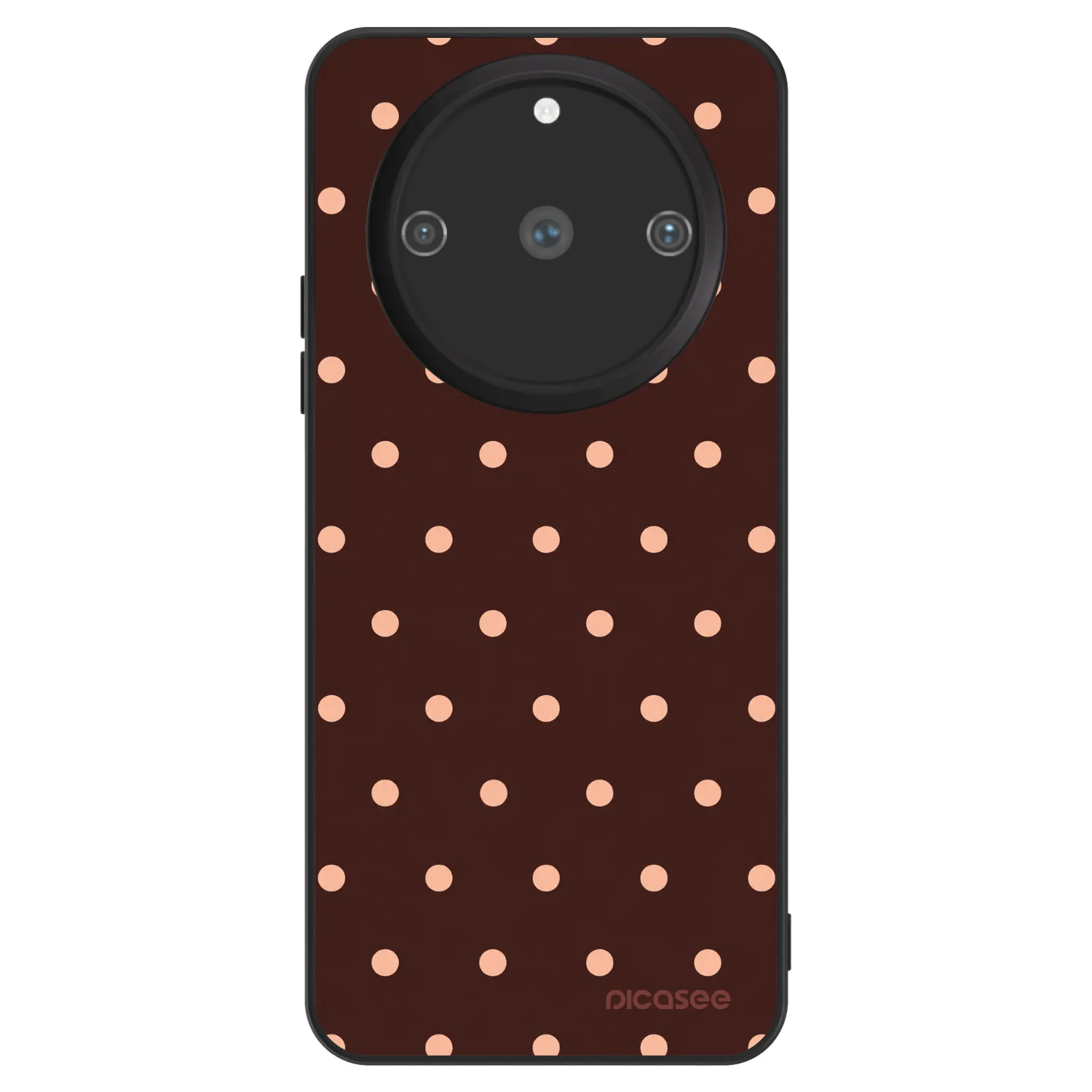 Picasee ULTIMATE CASE na Realme 11 Pro+ - Peach Dots & Chocolate