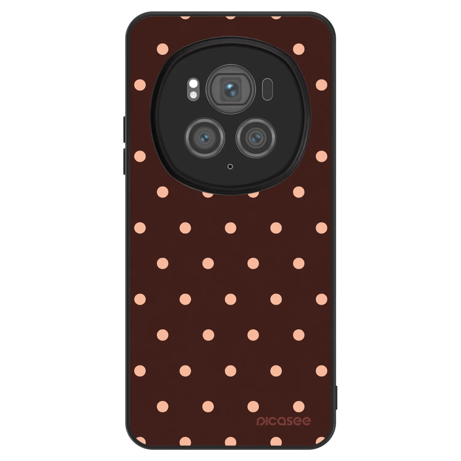 Picasee ULTIMATE CASE na Honor Magic6 Pro - Peach Dots & Chocolate