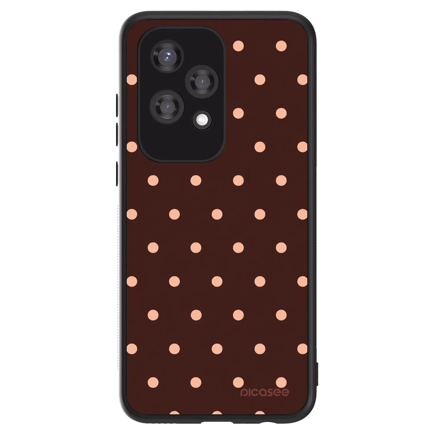 Picasee ULTIMATE CASE na Honor 200 Lite - Peach Dots & Chocolate