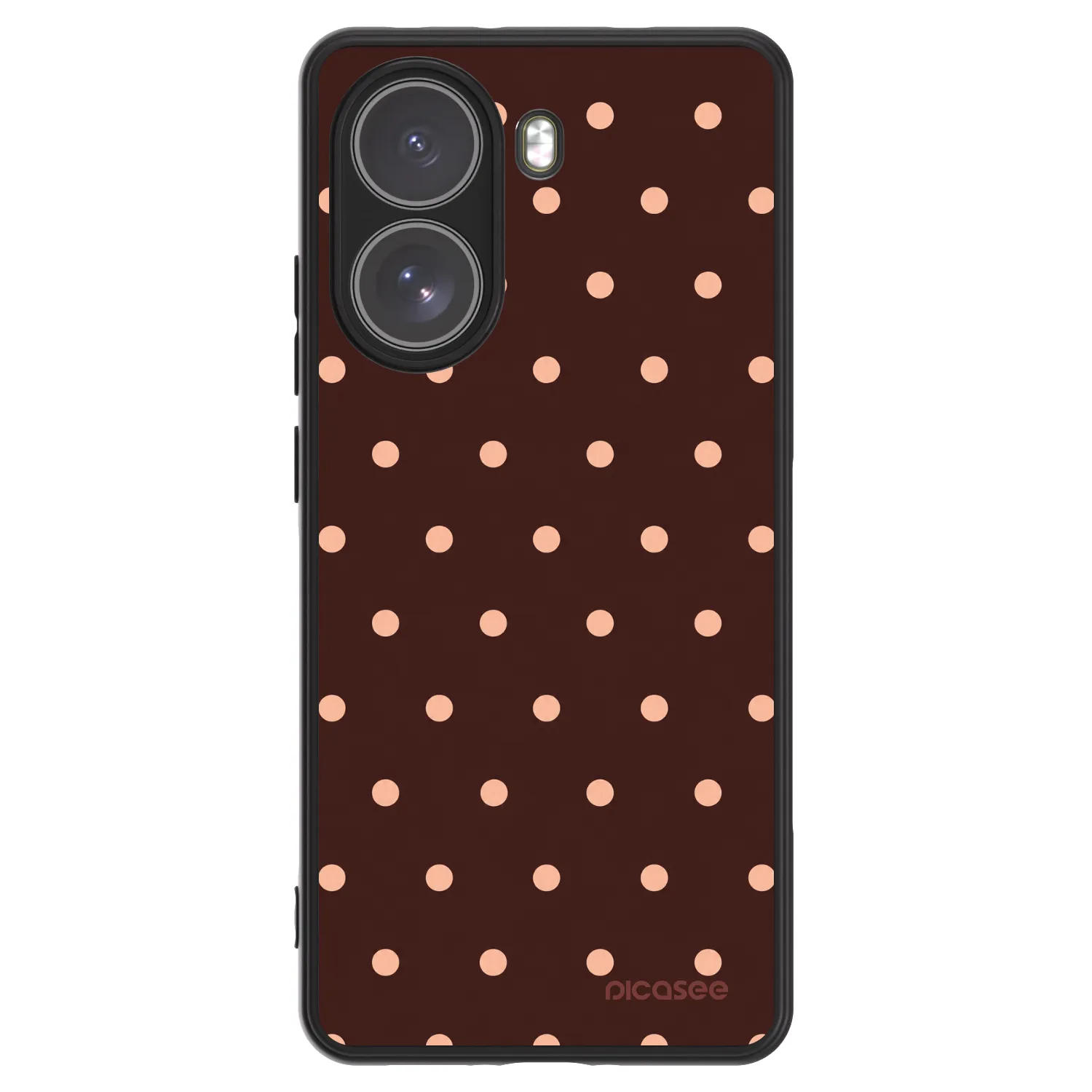 Picasee ULTIMATE CASE na Xiaomi Poco X7 - Peach Dots & Chocolate