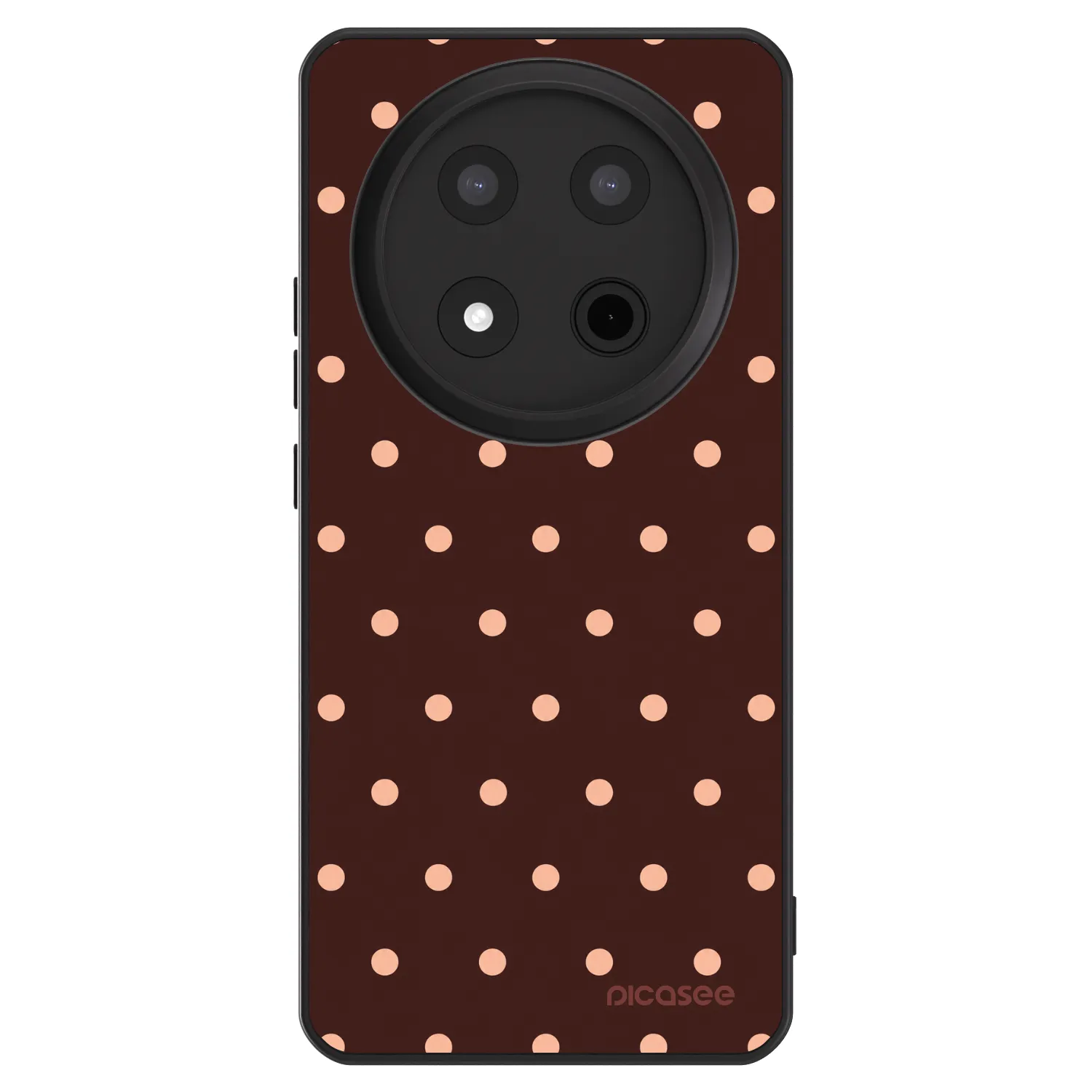 Picasee ULTIMATE CASE na Honor Magic7 Lite 5G - Peach Dots & Chocolate