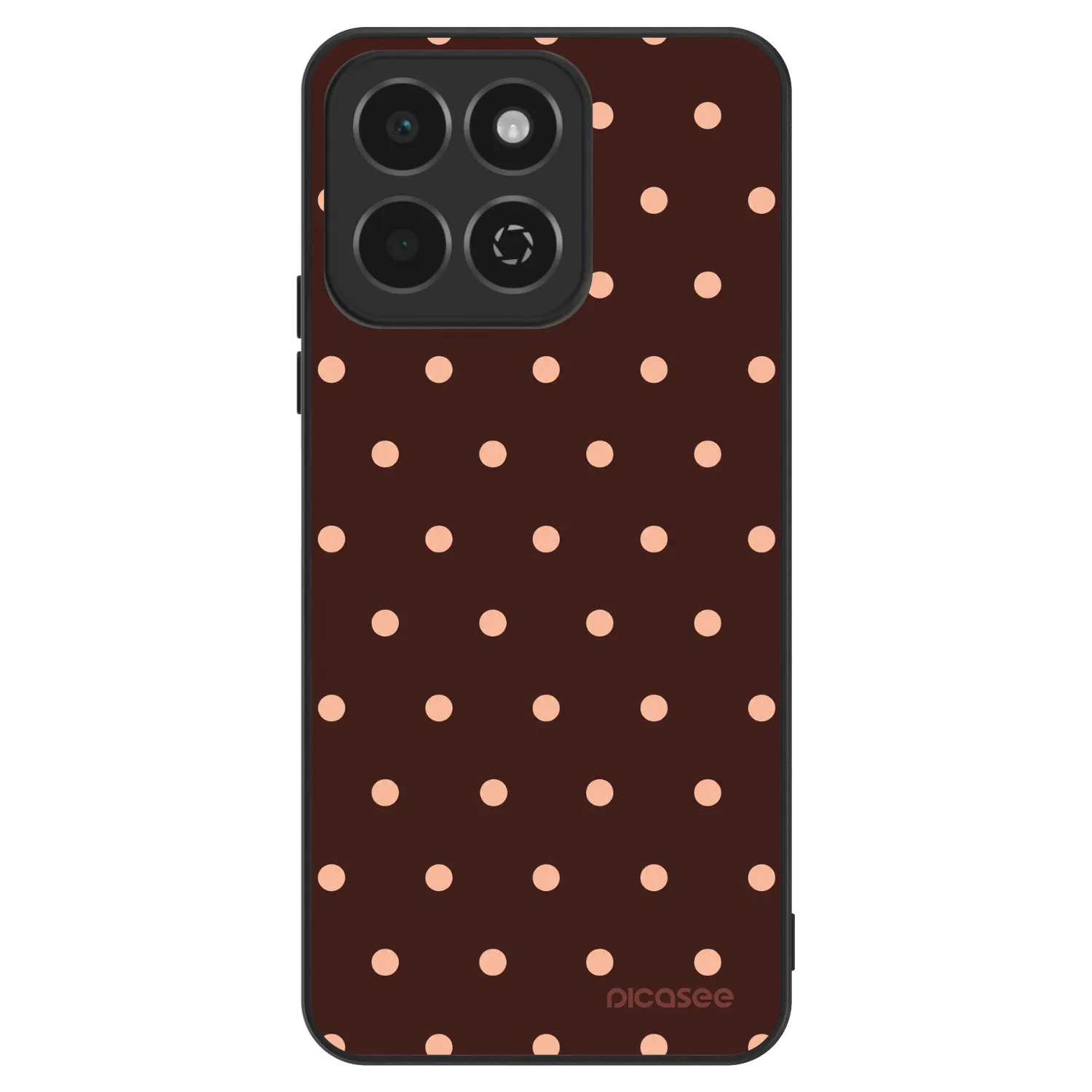Picasee ULTIMATE CASE na Honor 200 Smart 5G - Peach Dots & Chocolate