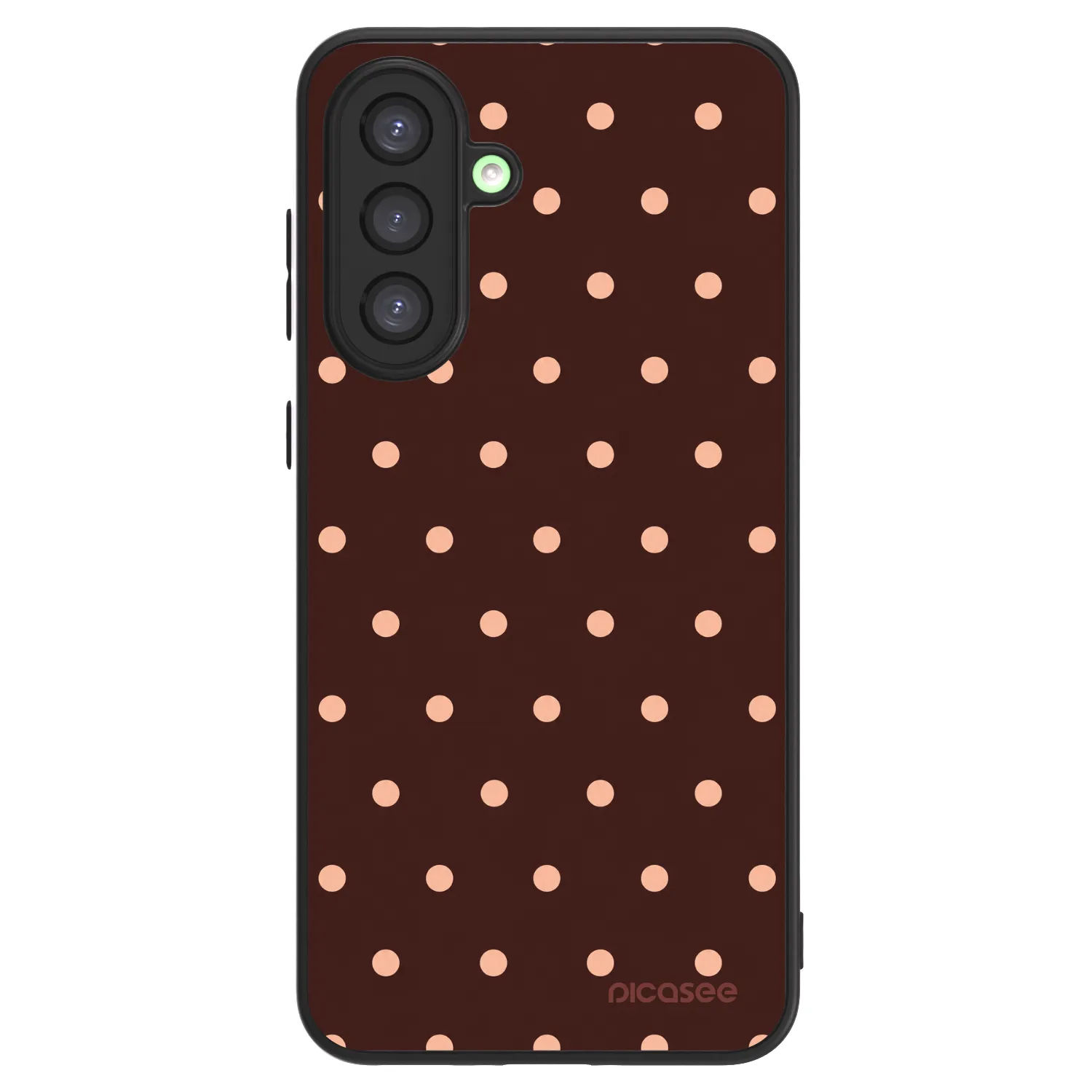Picasee ULTIMATE CASE na Samsung Galaxy A26 5G A266B - Peach Dots & Chocolate