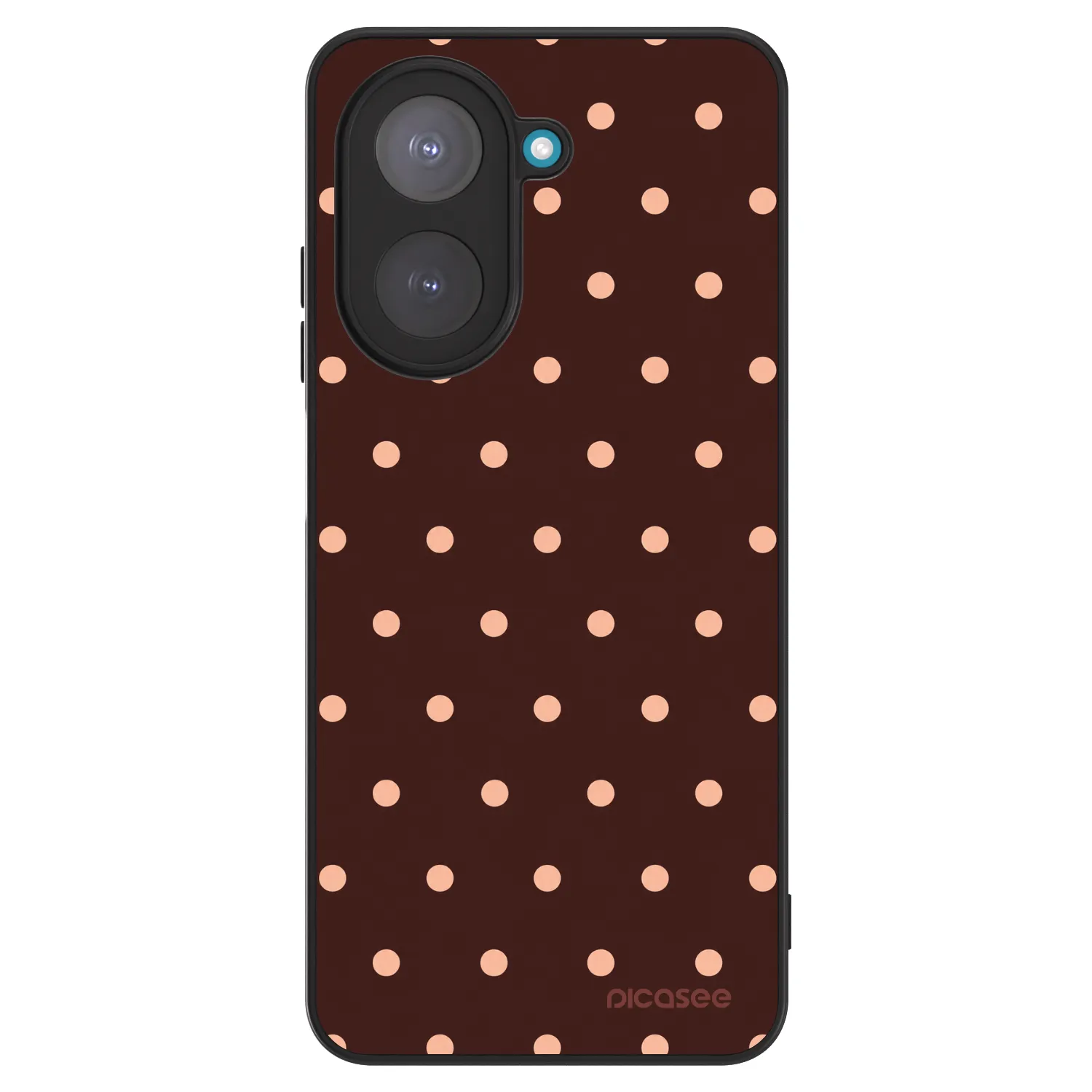 Picasee ULTIMATE CASE na Xiaomi Redmi A5 - Peach Dots & Chocolate
