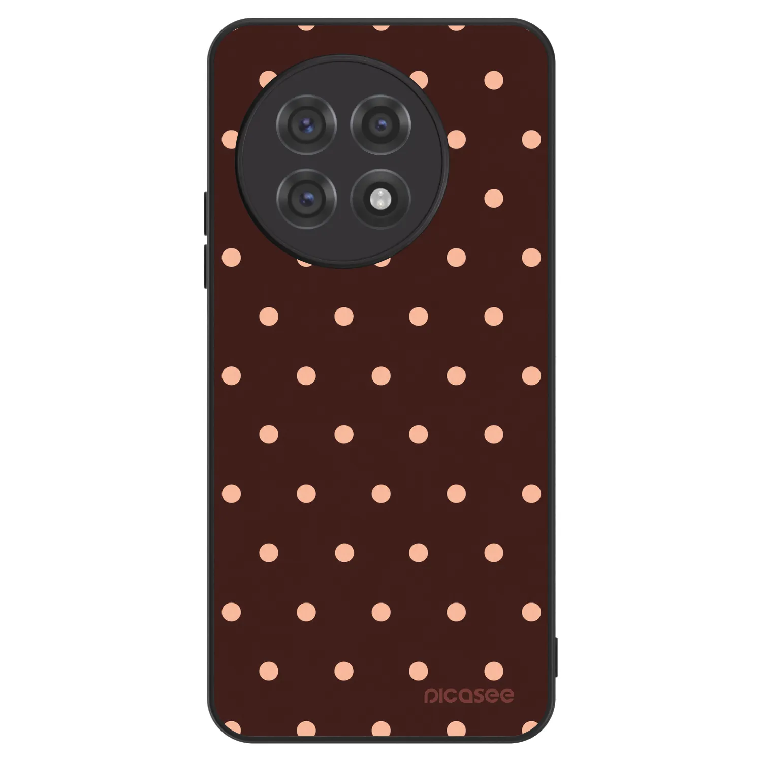 Picasee ULTIMATE CASE na OnePlus 13R 5G - Peach Dots & Chocolate