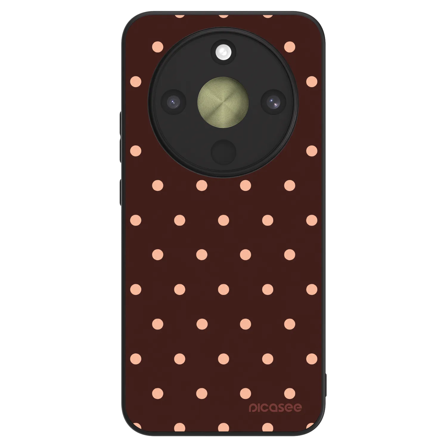 Picasee ULTIMATE CASE na Honor Magic8 Lite 5G - Peach Dots & Chocolate