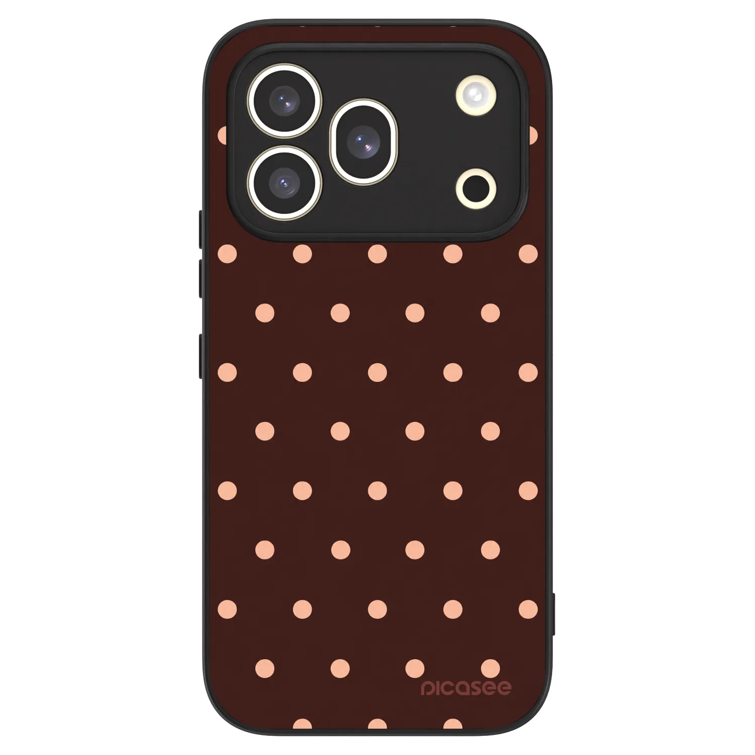 Picasee ULTIMATE CASE na Honor 600 Pro - Peach Dots & Chocolate