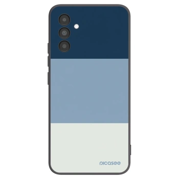 Picasee silikonowe czarne etui na Samsung Galaxy A04s A047F - Coastal Blue