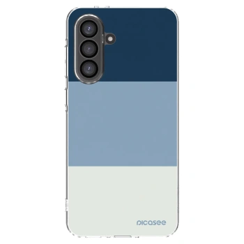 Picasee silikonowe przeźroczyste etui na Samsung Galaxy A36 5G - Coastal Blue