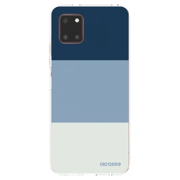 Picasee silikonowe przeźroczyste etui na Samsung Galaxy Note 10 Lite N770F - Coastal Blue