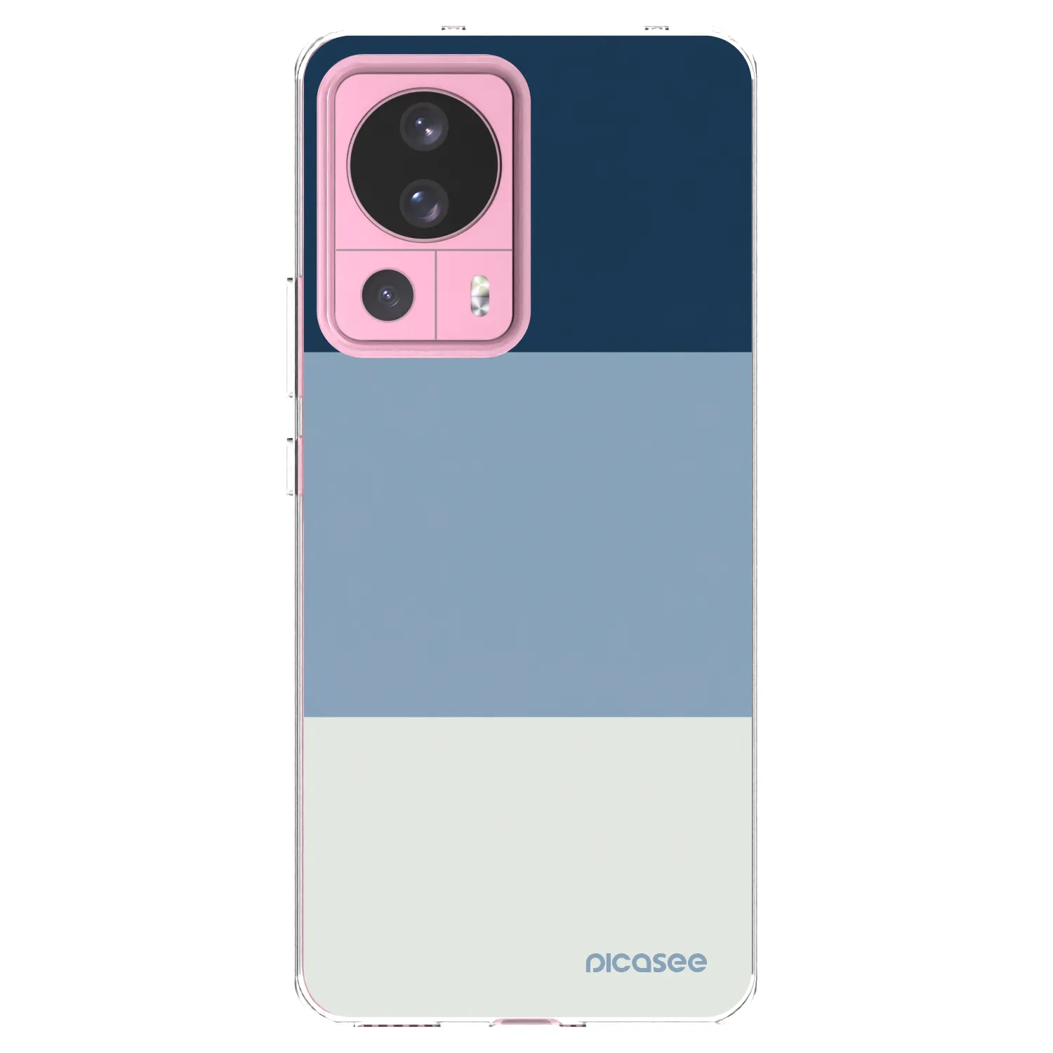 Picasee silikonowe przeźroczyste etui na Xiaomi 13 Lite - Coastal Blue
