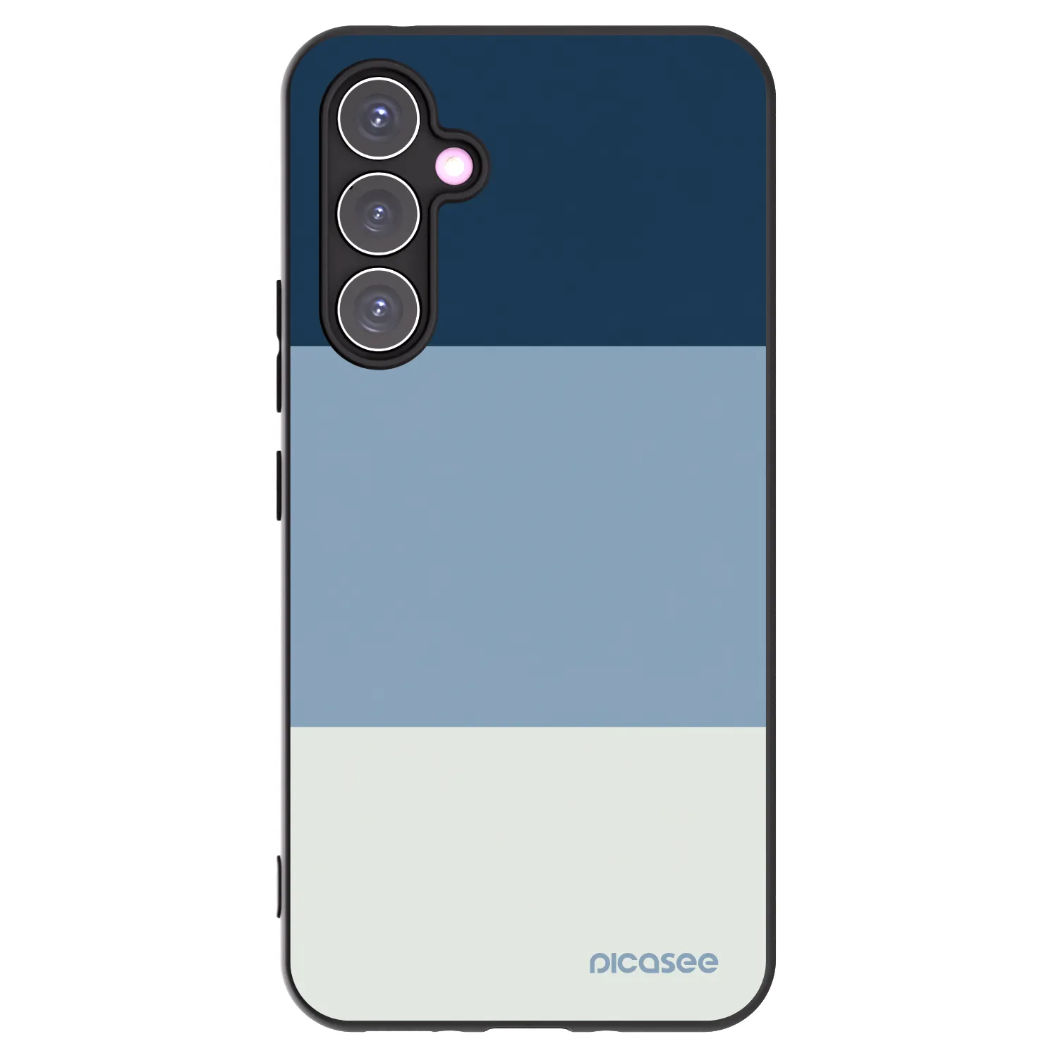 Picasee silikonowe czarne etui na Samsung Galaxy A54 5G A546B - Coastal Blue