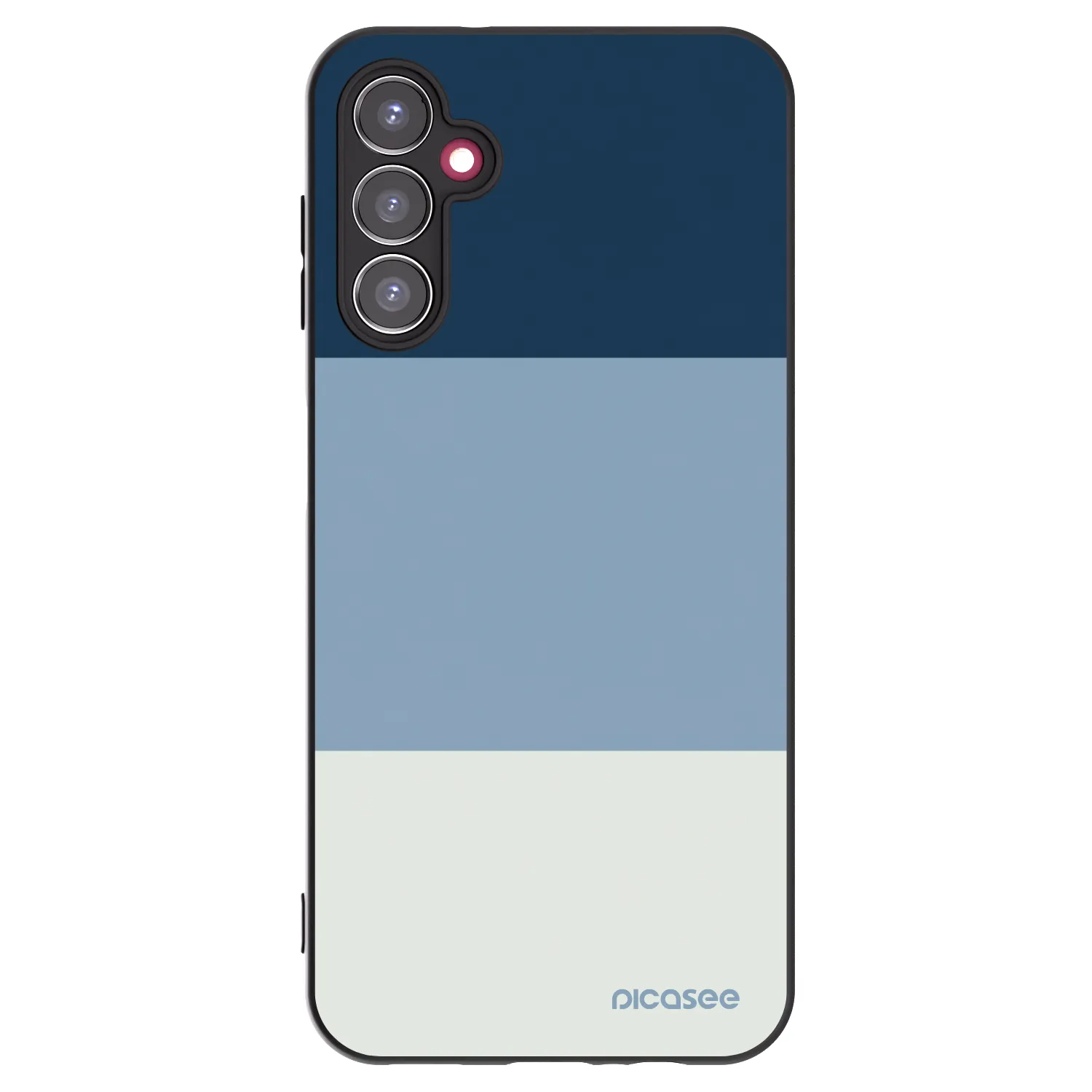 Picasee silikonowe czarne etui na Samsung Galaxy A14 5G A146P - Coastal Blue