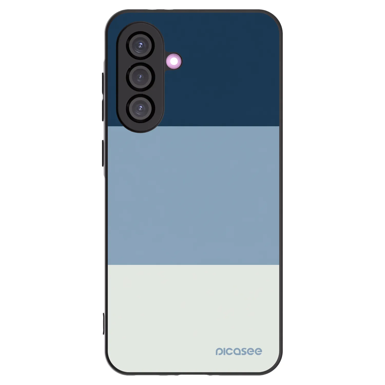 Picasee silikonowe czarne etui na Samsung Galaxy A56 5G A566B - Coastal Blue