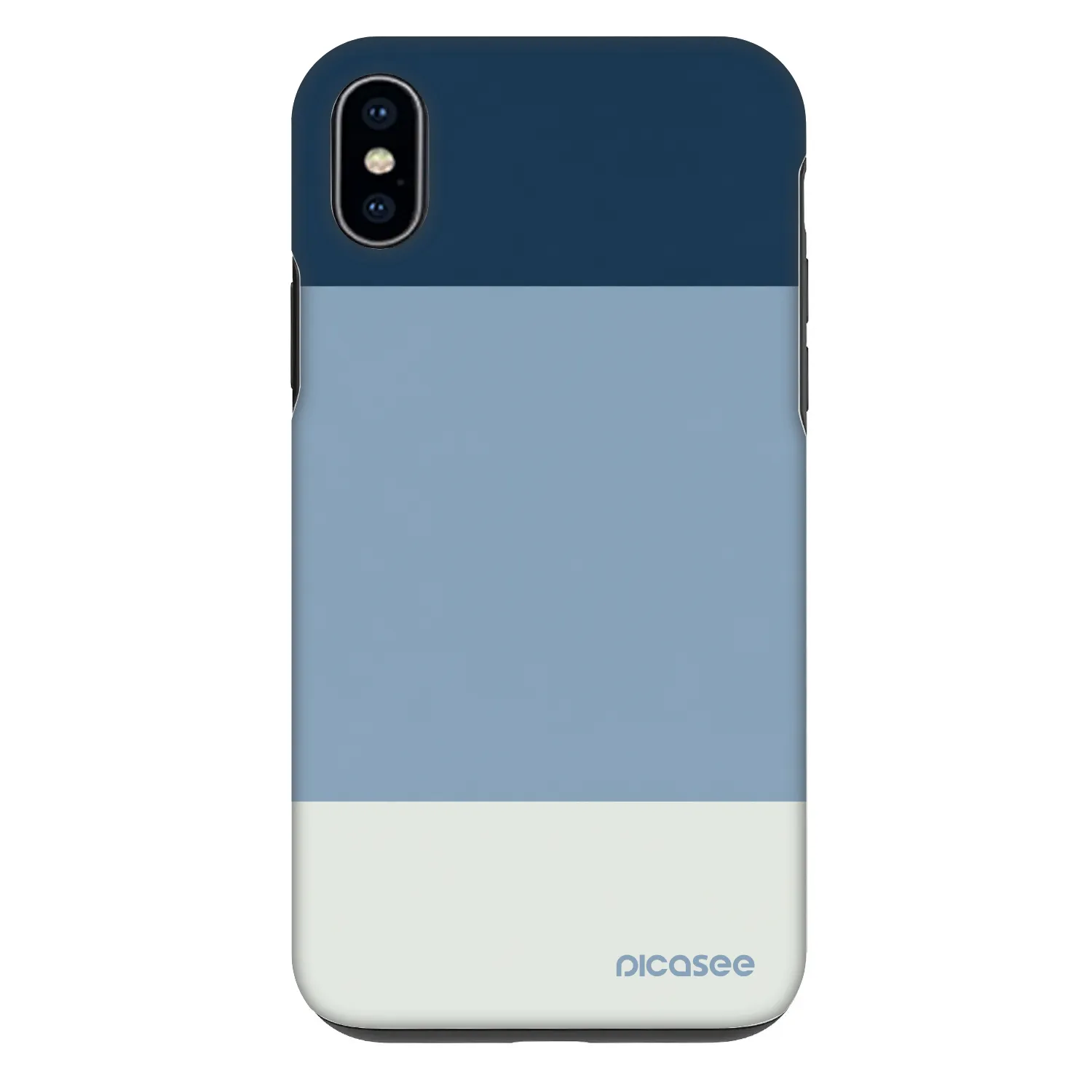 Picasee Fashion Case na Apple iPhone XS Max - Coastal Blue