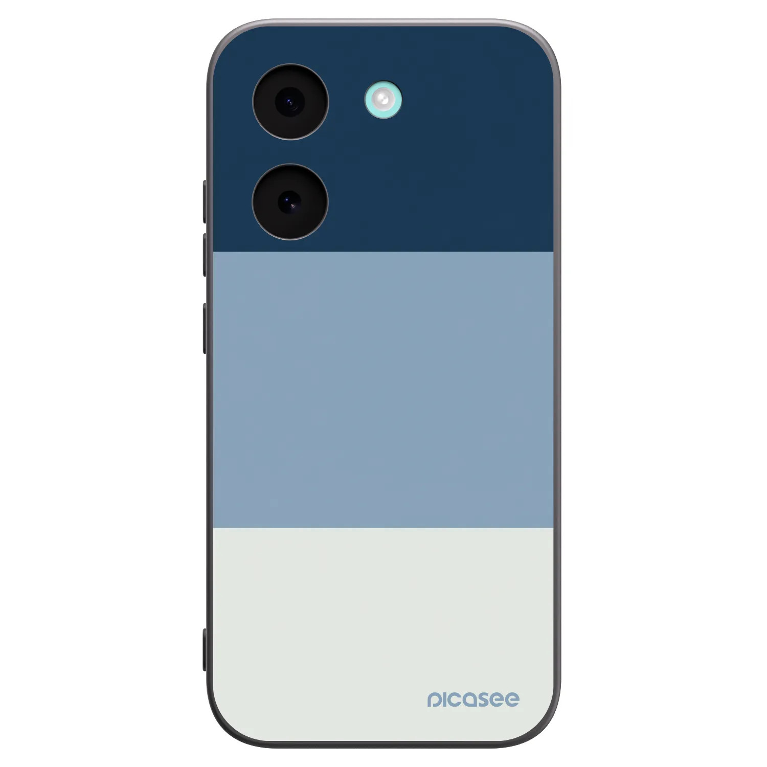 Picasee silikonowe czarne etui na Xiaomi Poco X8 Pro - Coastal Blue