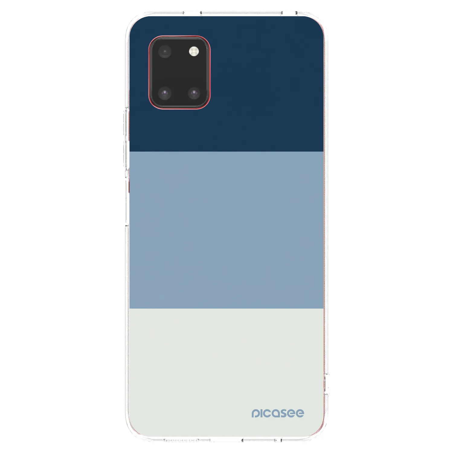 Picasee silikonowe przeźroczyste etui na Samsung Galaxy Note 10 Lite N770F - Coastal Blue