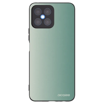 Picasee silikonowe czarne etui na Honor X8 4G - Misty Sage