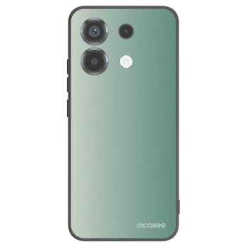 Picasee silikonowe czarne etui na Xiaomi Poco X6 - Misty Sage