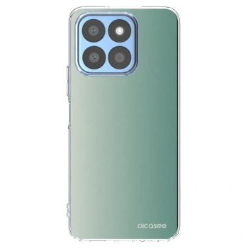 Picasee silikonowe przeźroczyste etui na Honor X8c - Misty Sage
