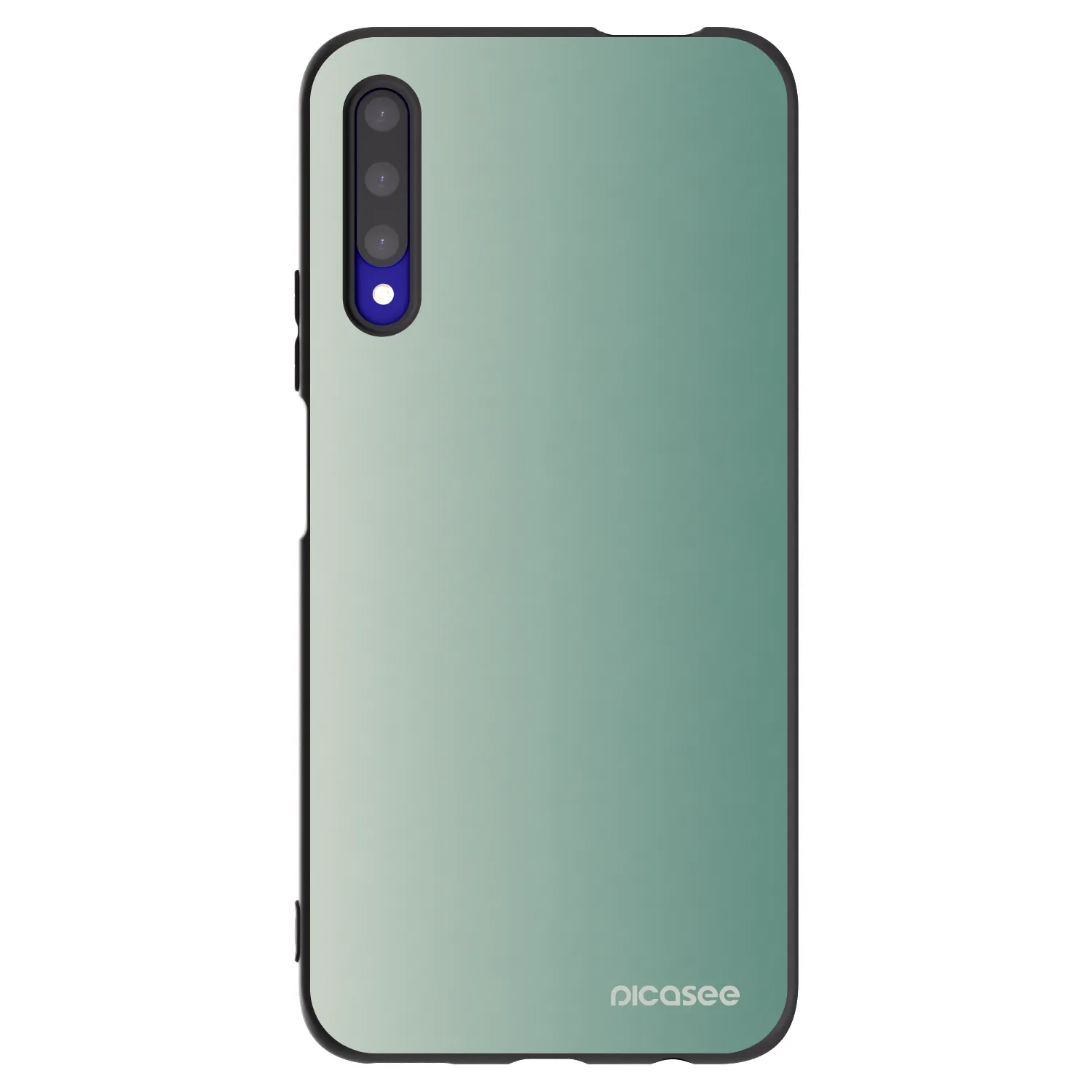 Picasee silikonowe czarne etui na Honor 9X Pro - Misty Sage