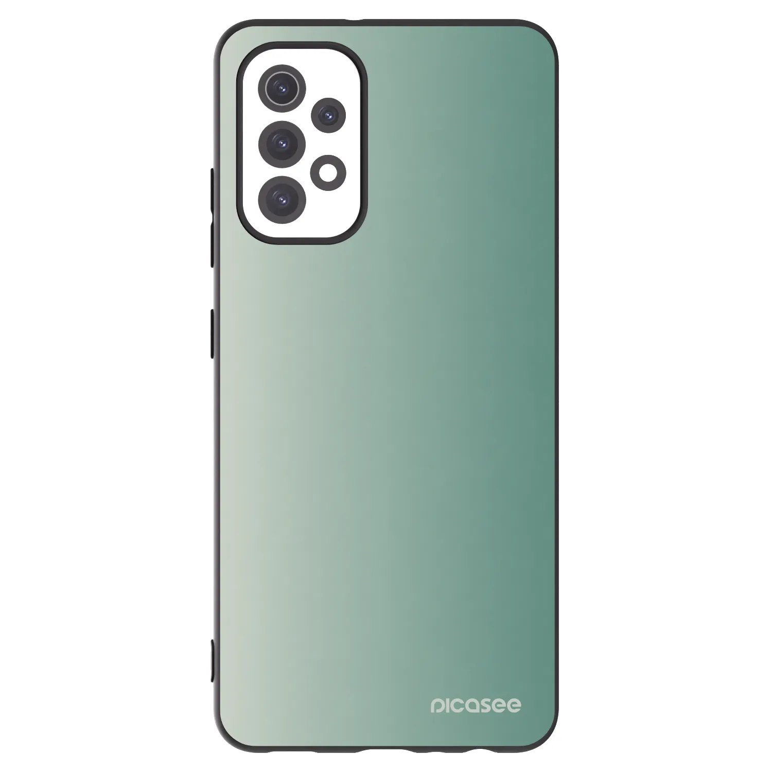Picasee silikonowe czarne etui na Samsung Galaxy A32 5G A326B - Misty Sage