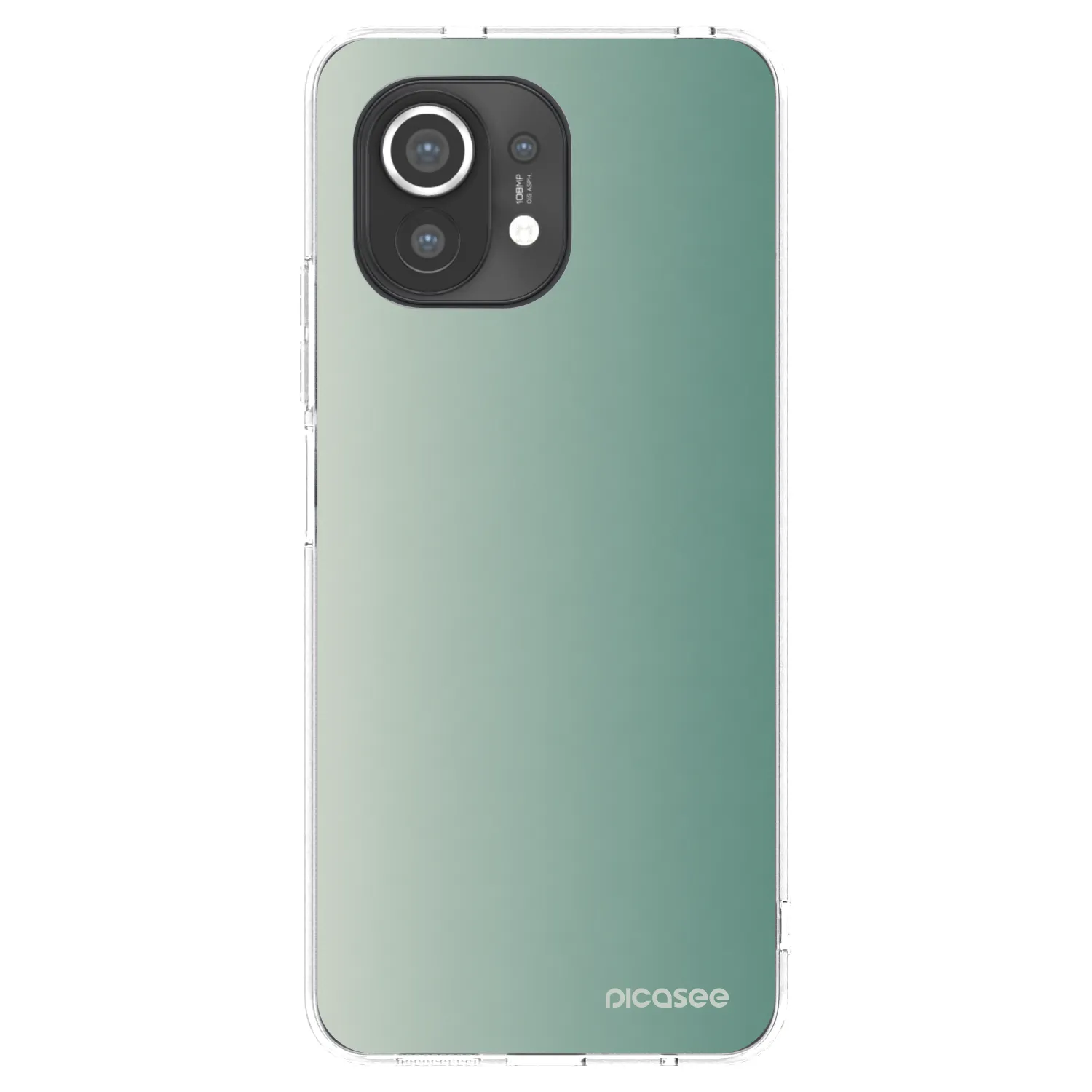 Picasee silikonowe przeźroczyste etui na Xiaomi Mi 11 - Misty Sage