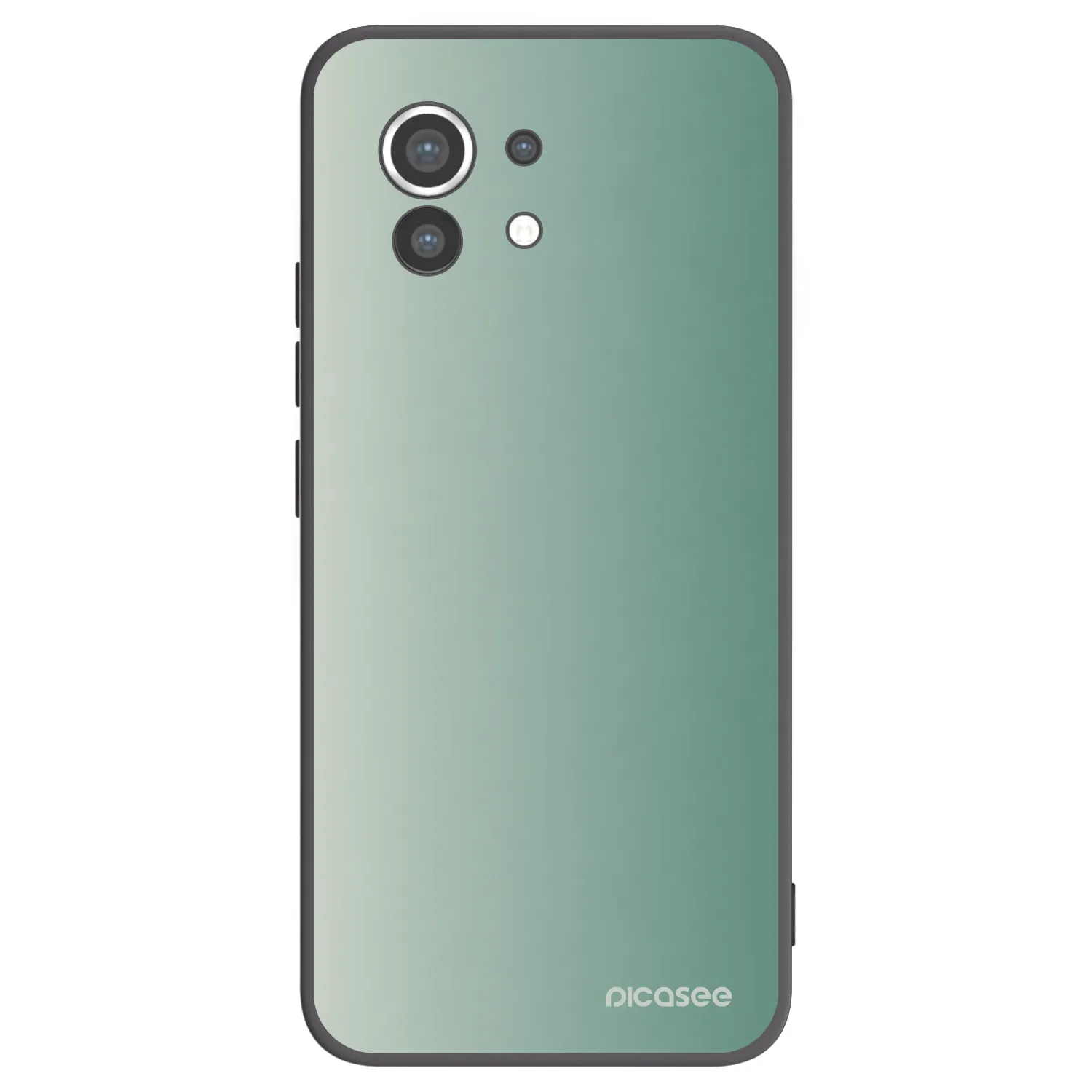 Picasee silikonowe czarne etui na Xiaomi Mi 11 - Misty Sage