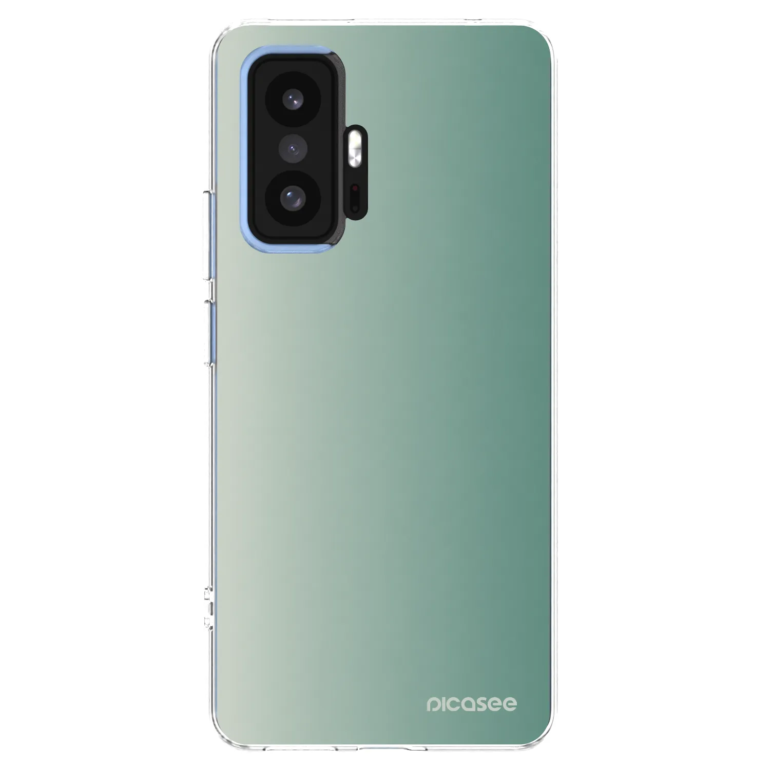 Picasee silikonowe przeźroczyste etui na Xiaomi 11T - Misty Sage