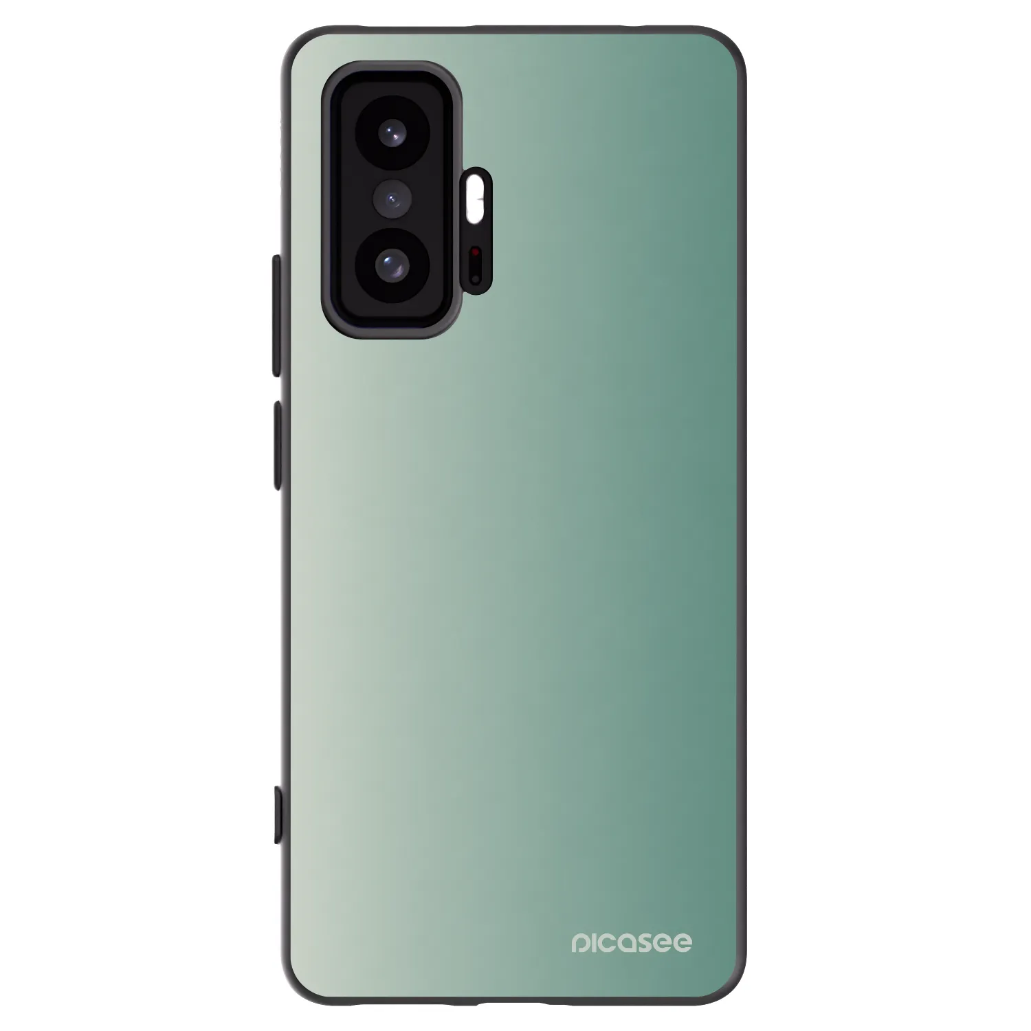 Picasee silikonowe czarne etui na Xiaomi 11T - Misty Sage