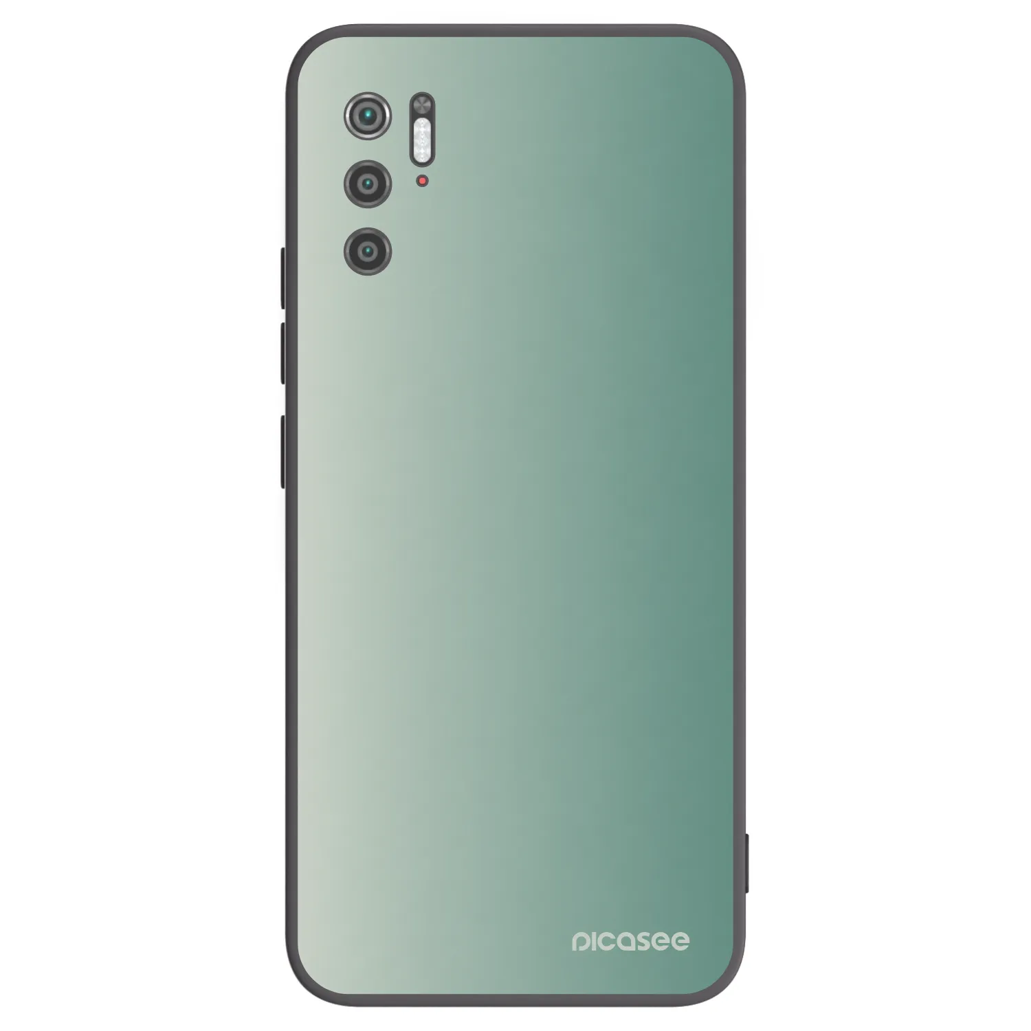 Picasee silikonowe czarne etui na Xiaomi Poco M3 Pro 5G - Misty Sage