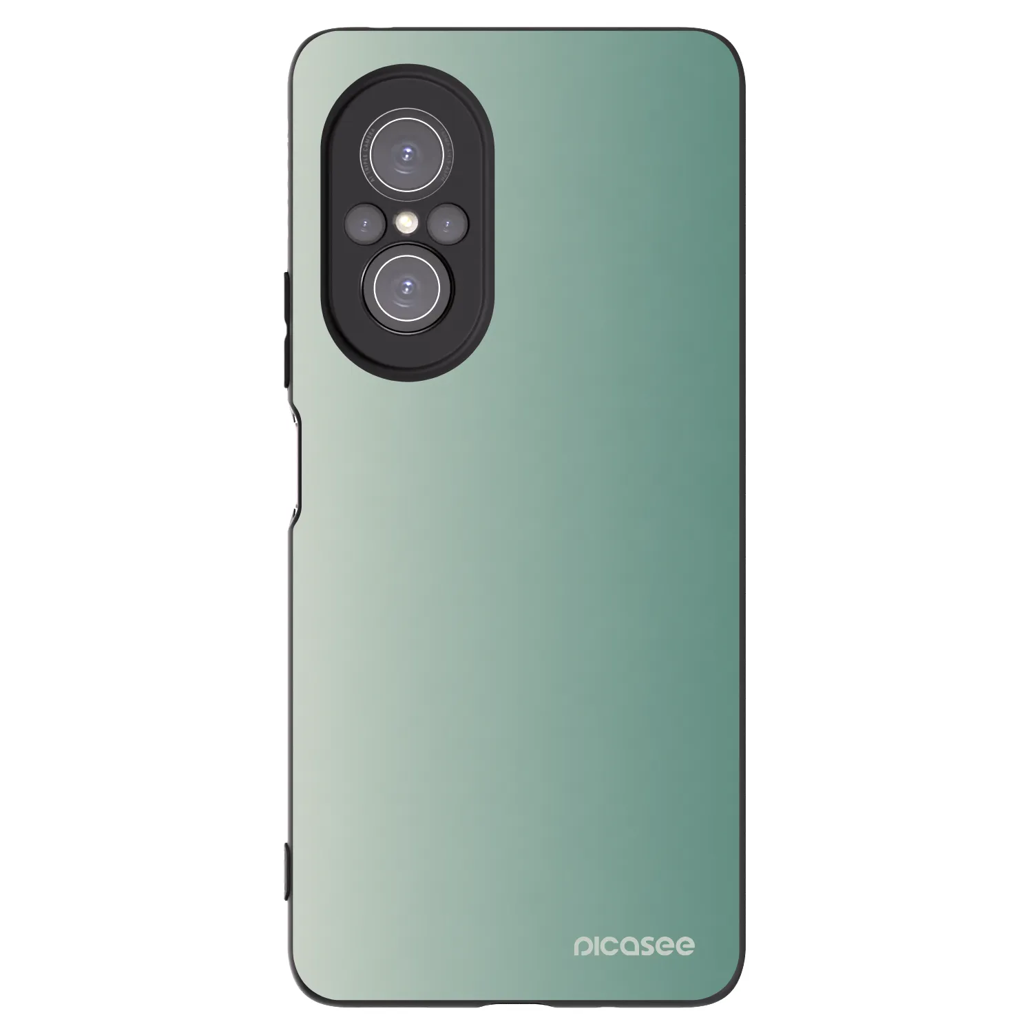 Picasee silikonowe czarne etui na Huawei Nova 9 SE - Misty Sage