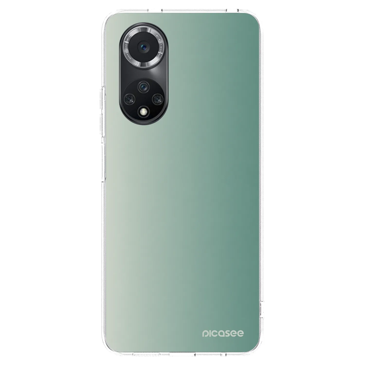 Picasee silikonowe przeźroczyste etui na Huawei Nova 9 SE - Misty Sage